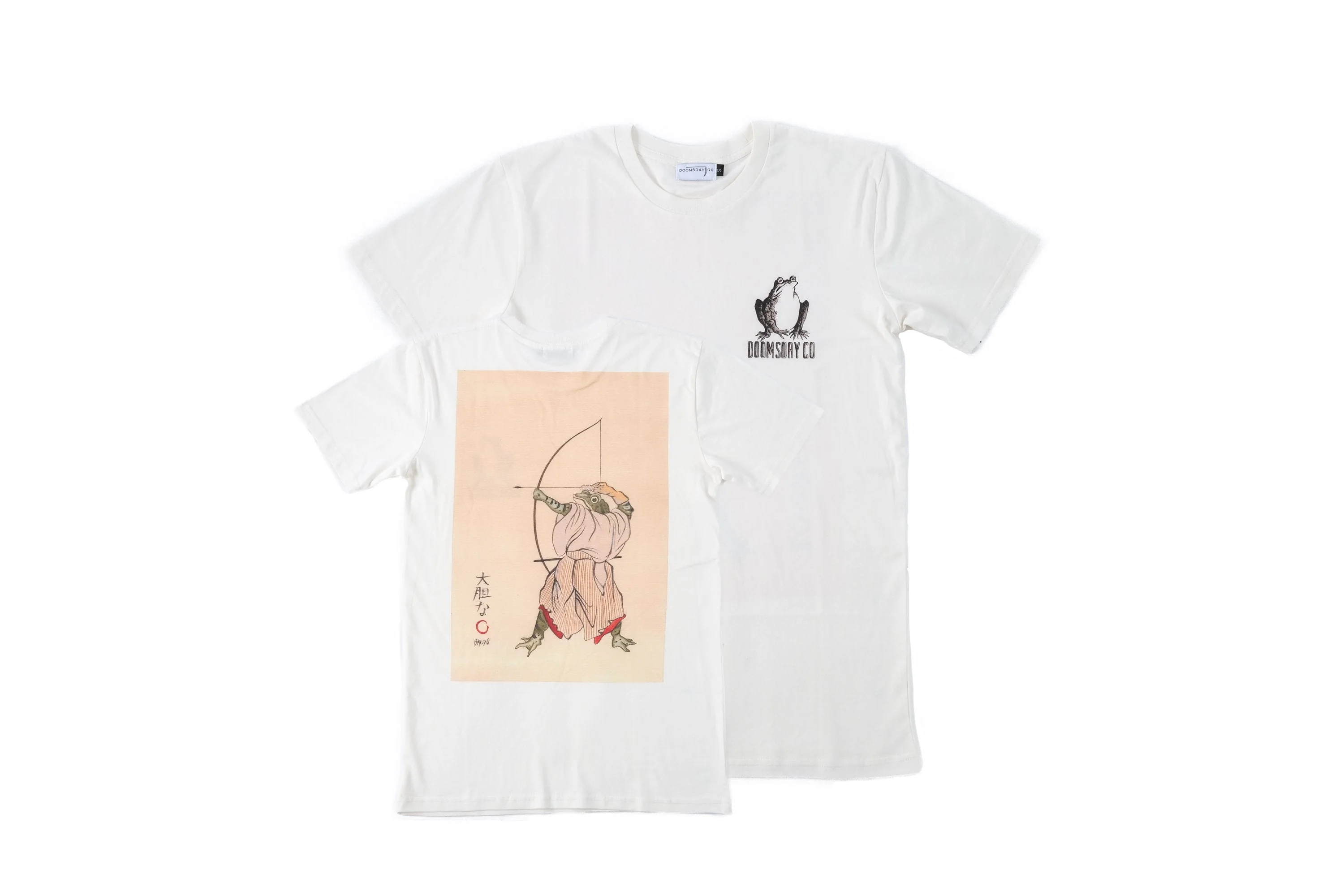 Baldo Archer Kaeru T-Shirt - Off White