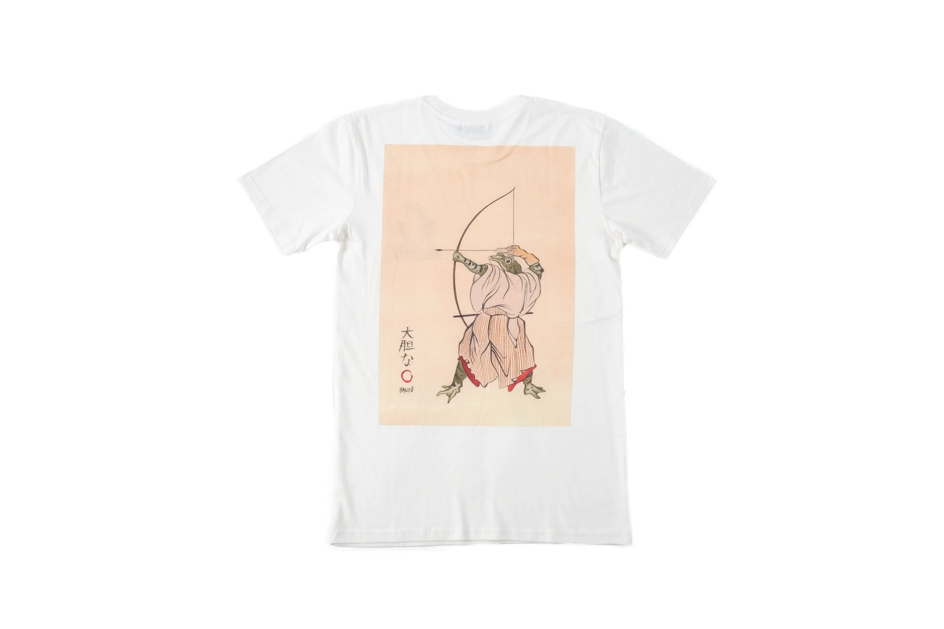 Baldo Archer Kaeru T-Shirt - Off White - Image 2