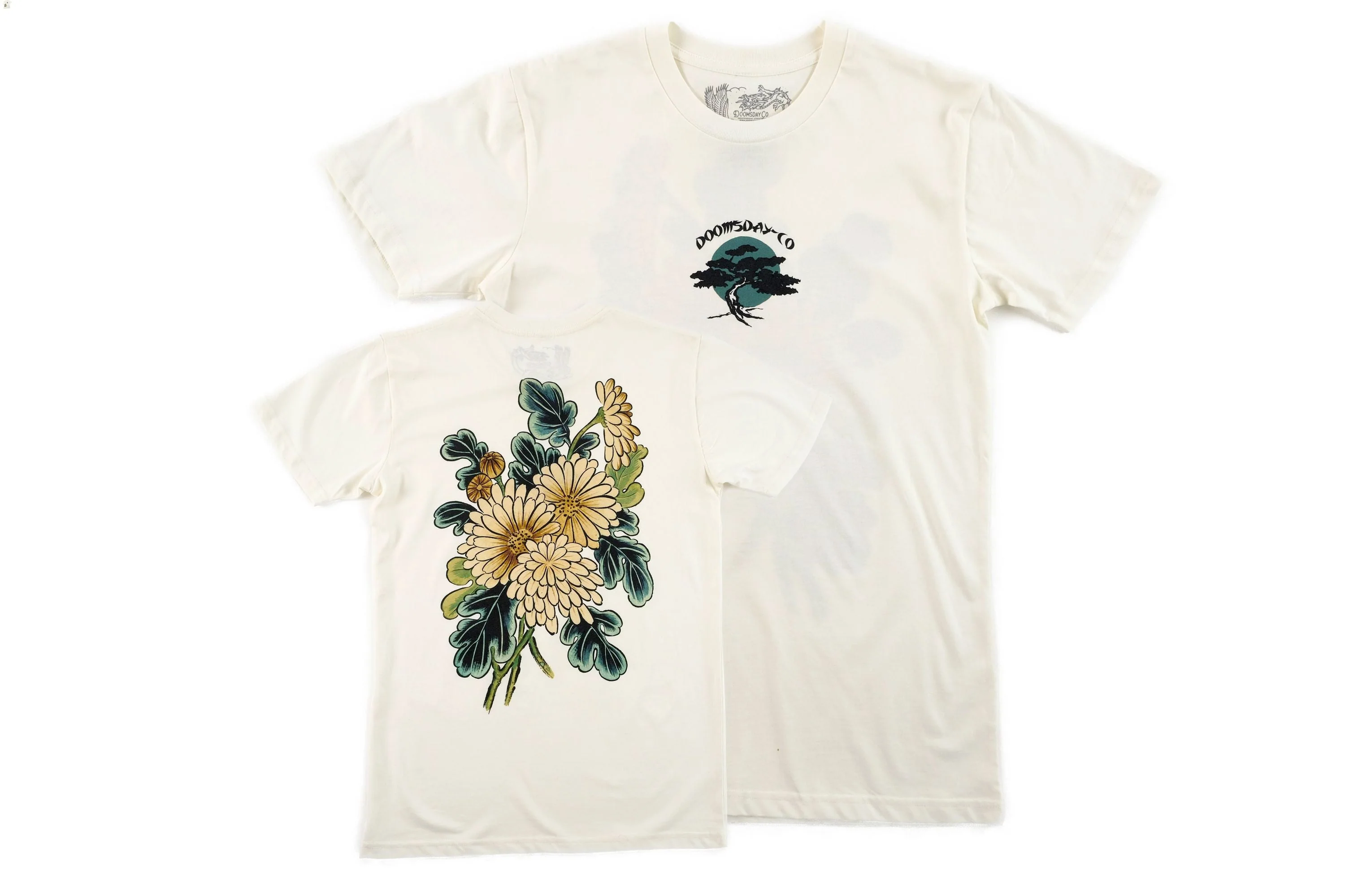 Baldo Green T-Shirt - Off White