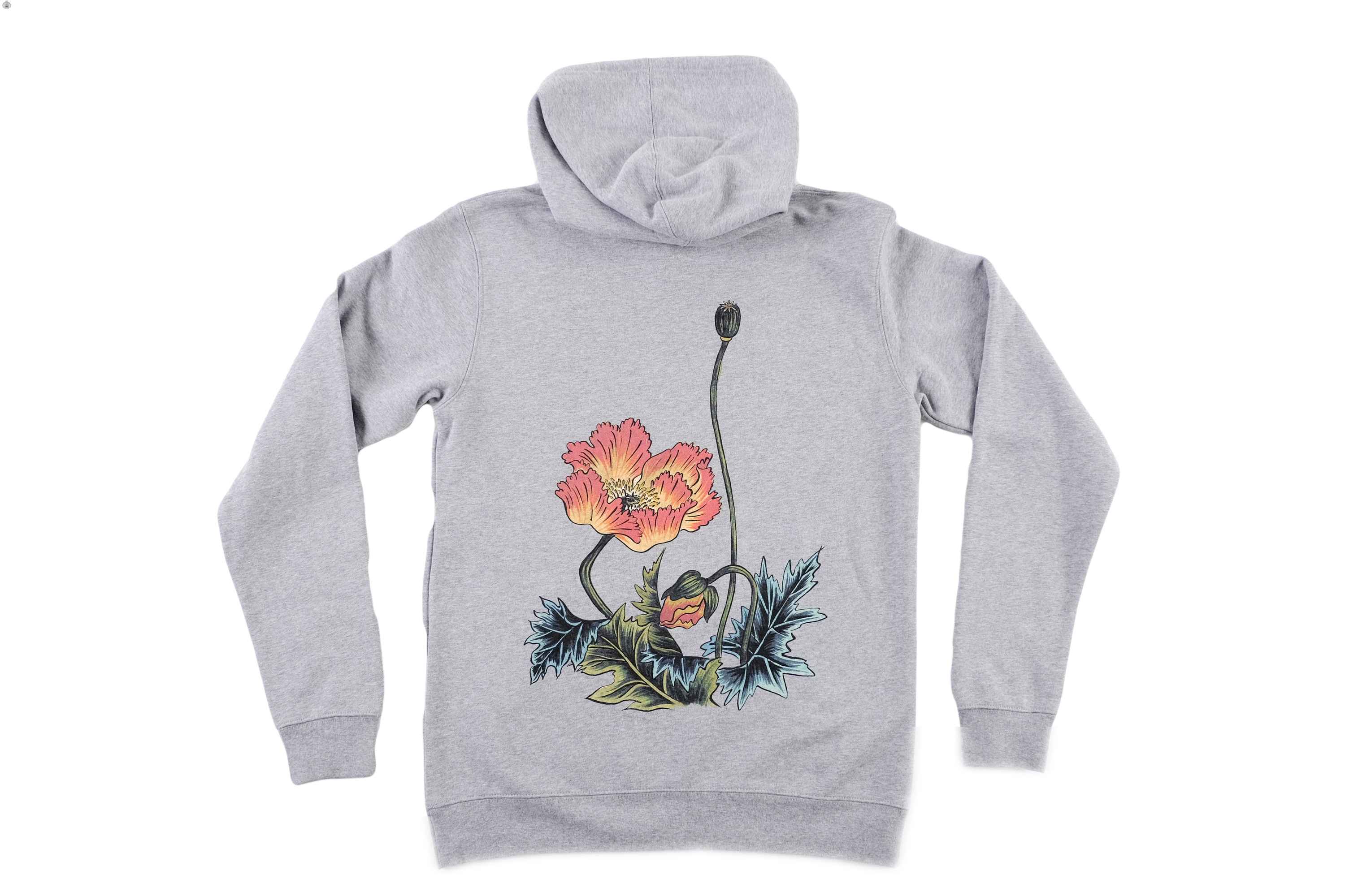 Baldo Red Hoodie - Grey - Image 2