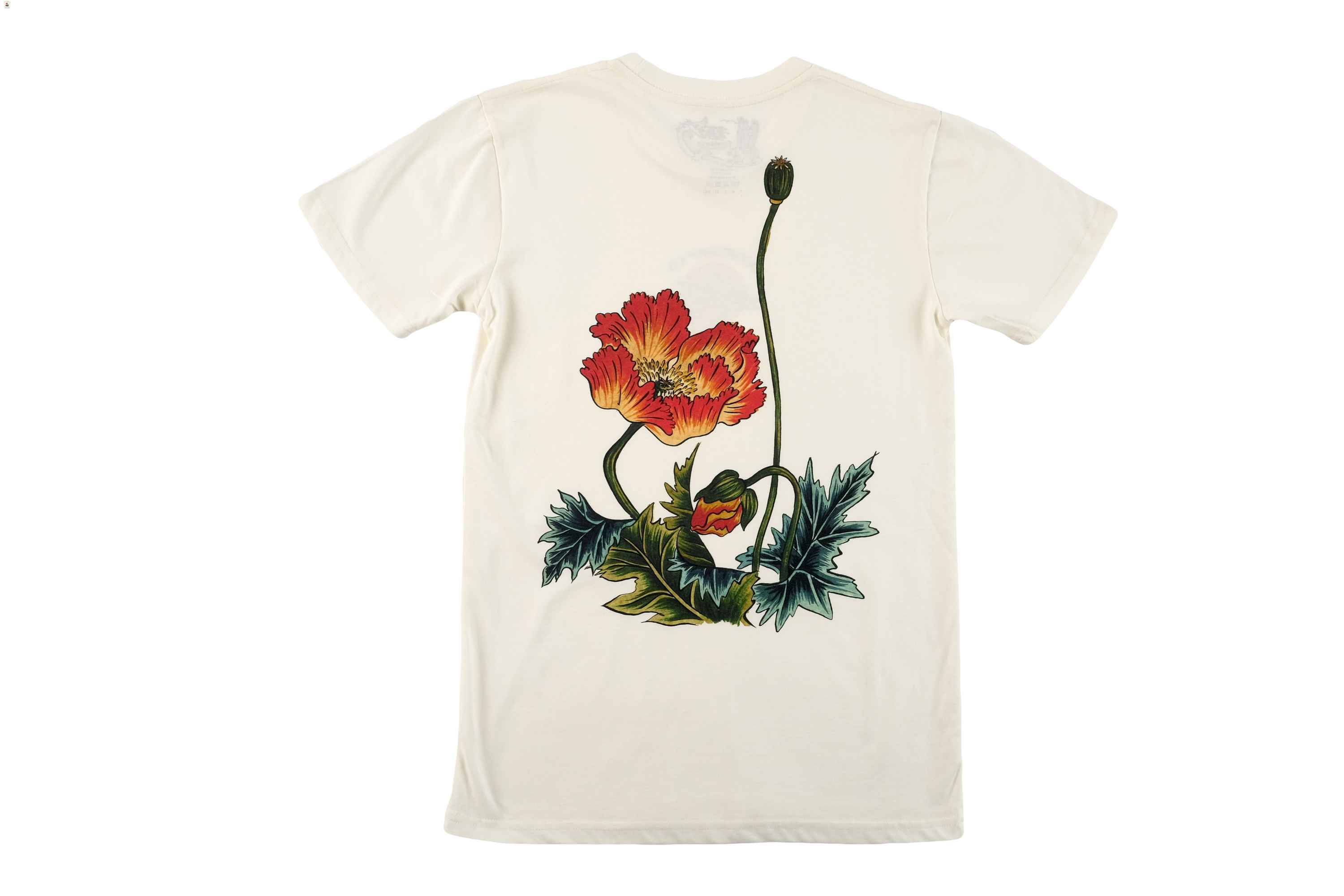 Baldo Red Off T-shirt - White - Image 4
