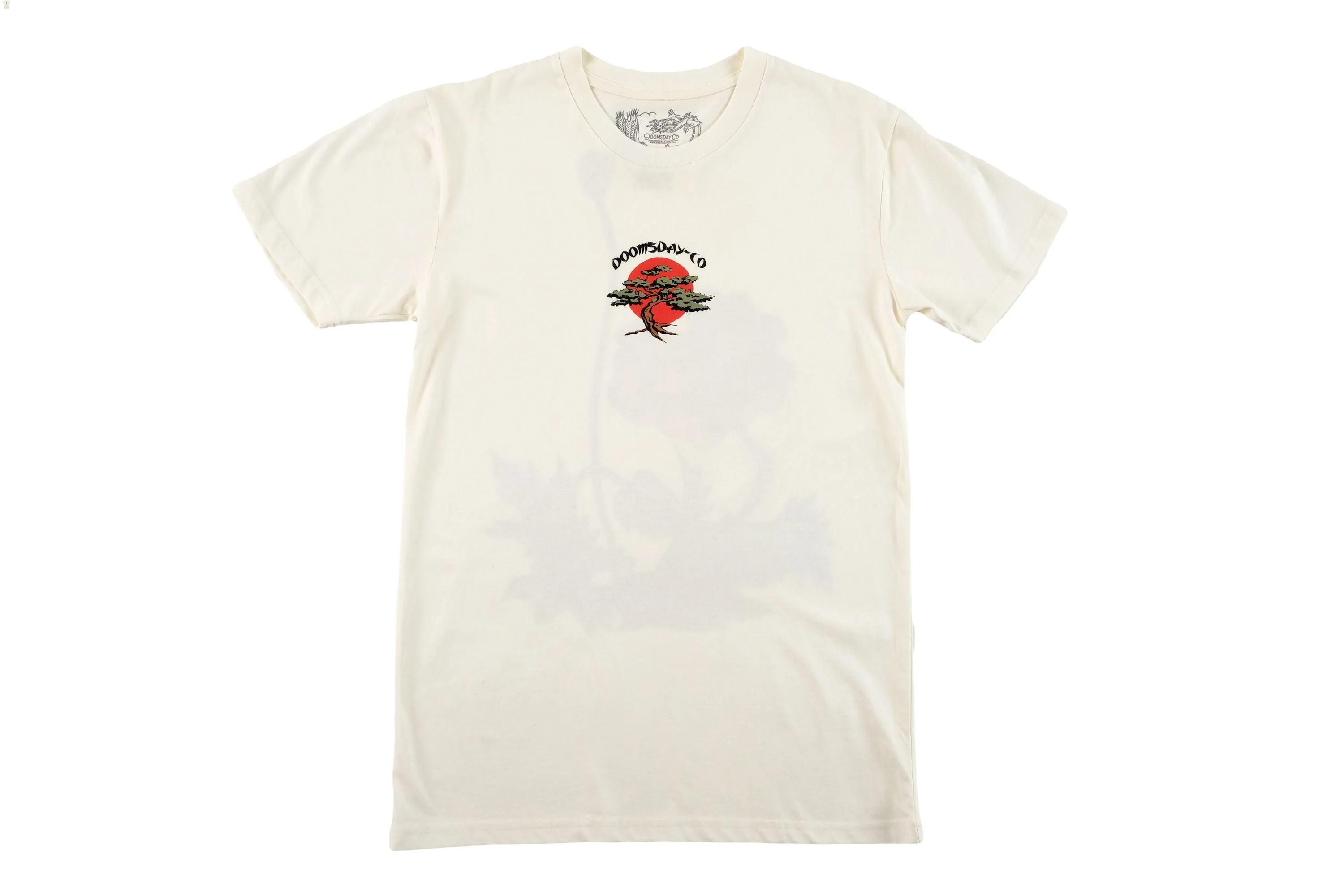 Baldo Red Off T-shirt - White - Image 5
