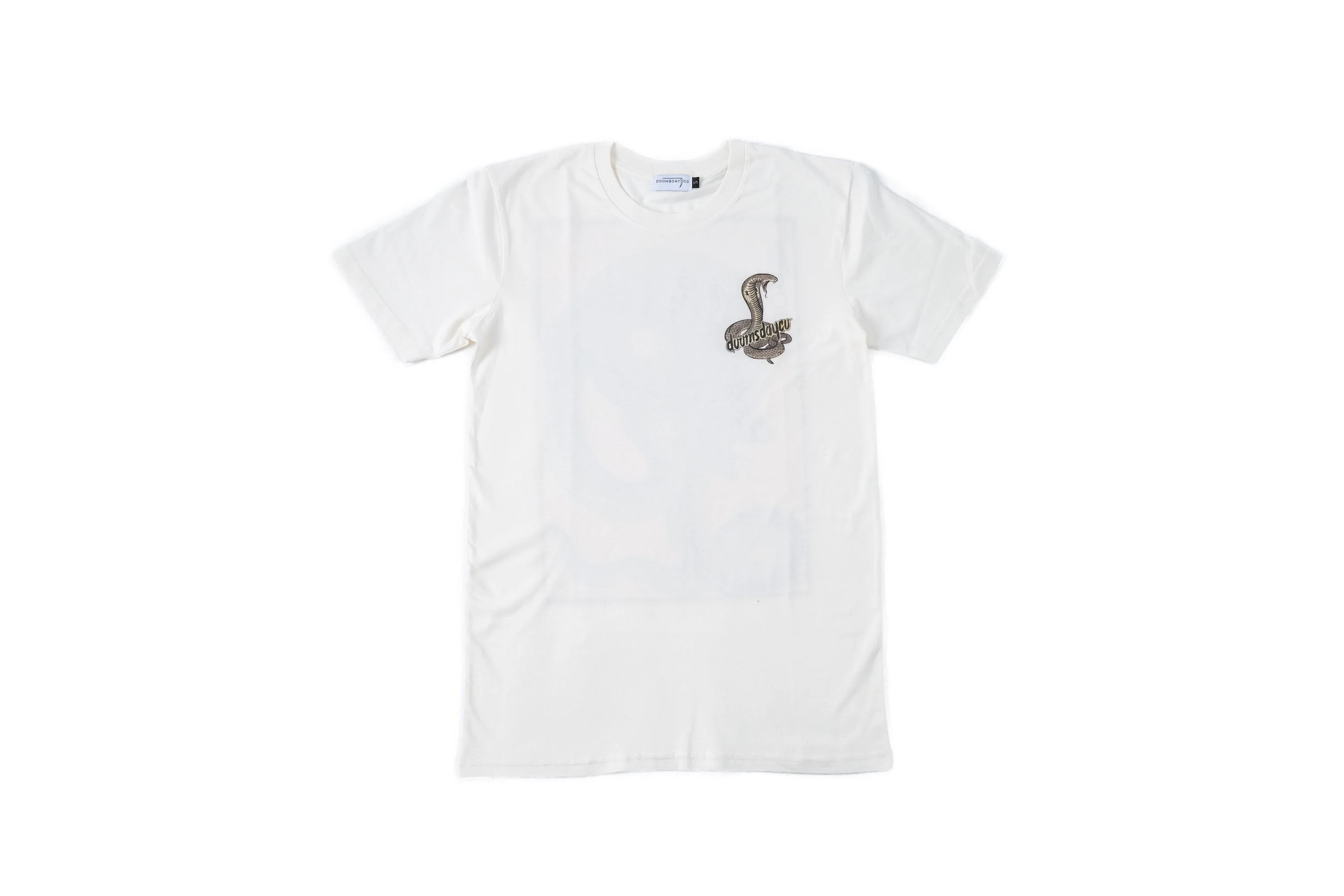 Baldo Snake T-shirt - Off White - Image 5