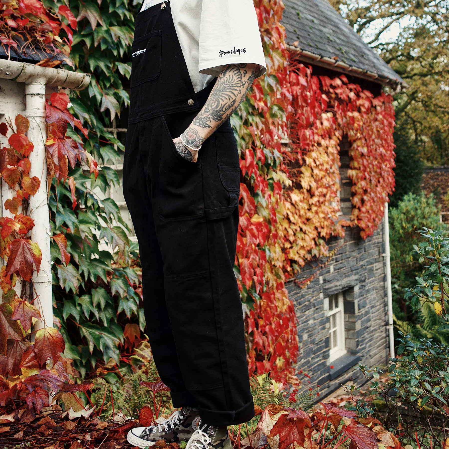 Black Dungarees - Image 4