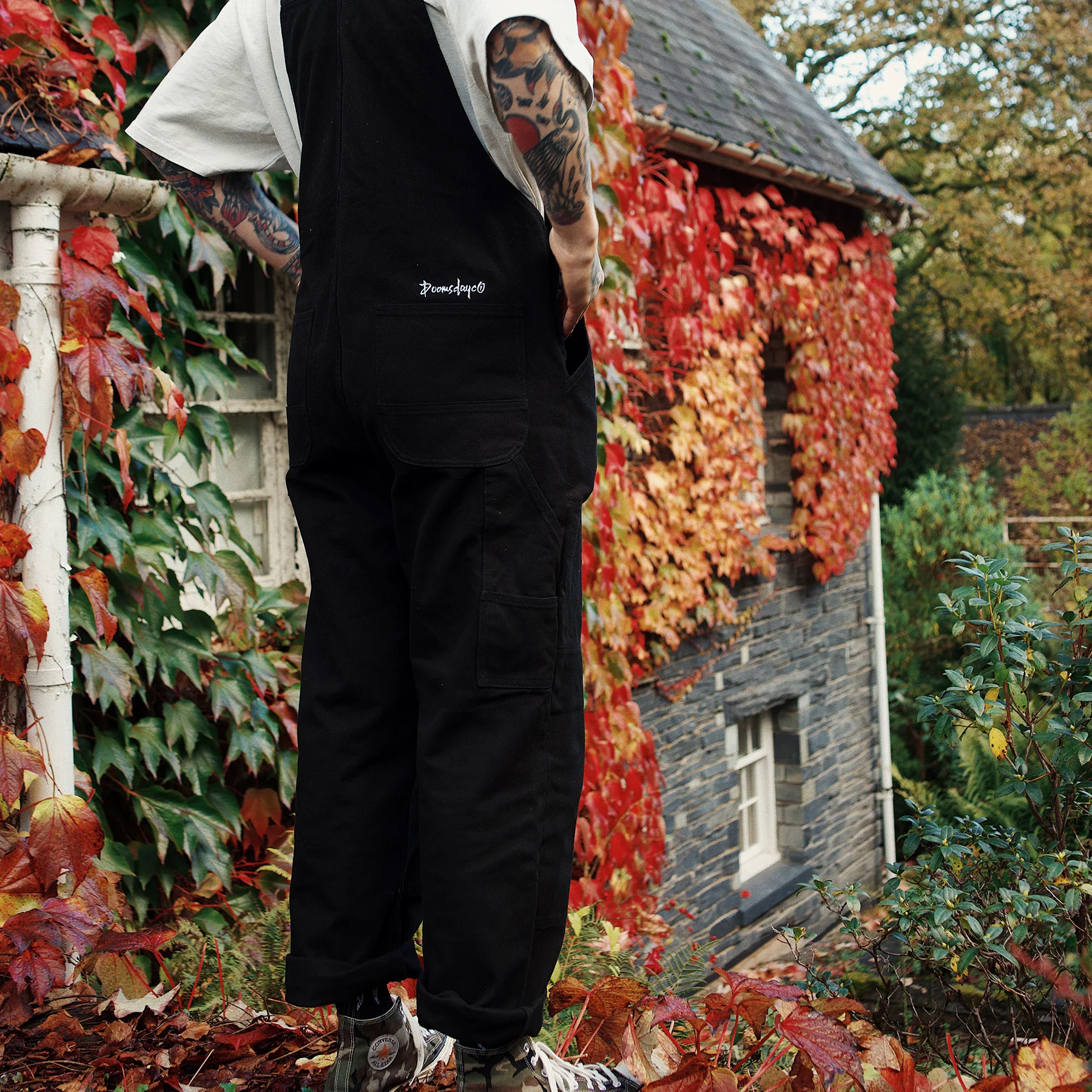 Black Dungarees - Image 5