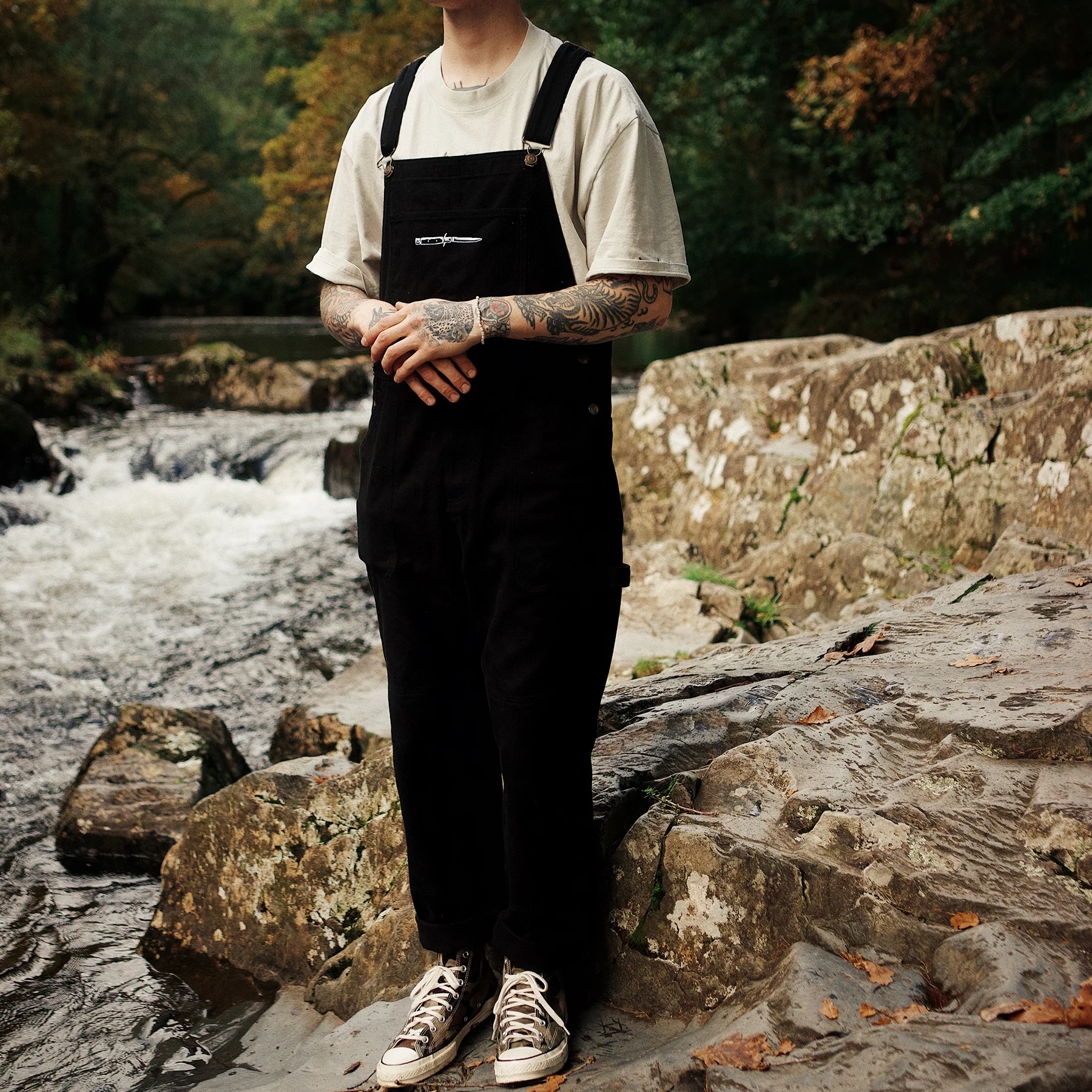 Black Dungarees - Image 6