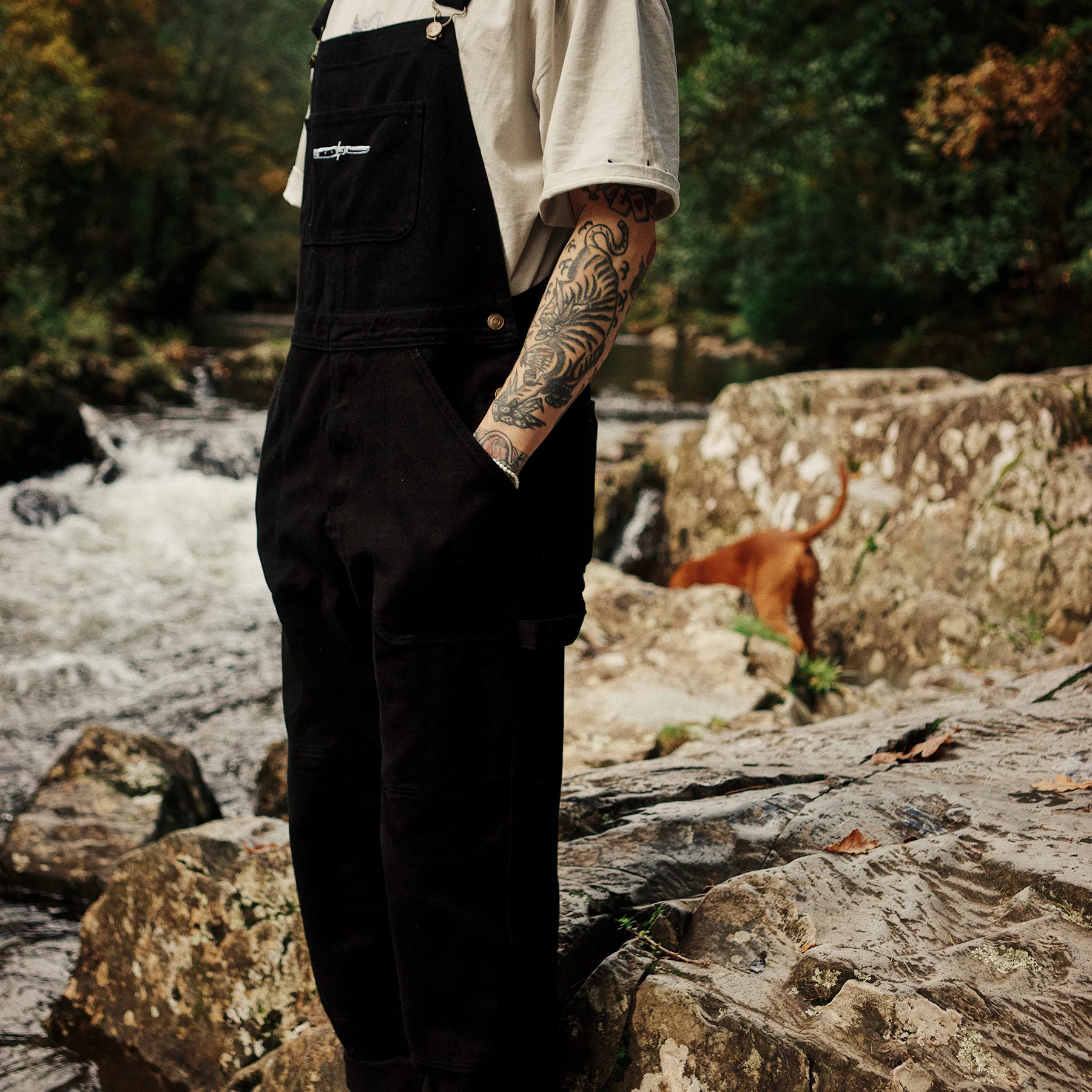 Black Dungarees - Image 7