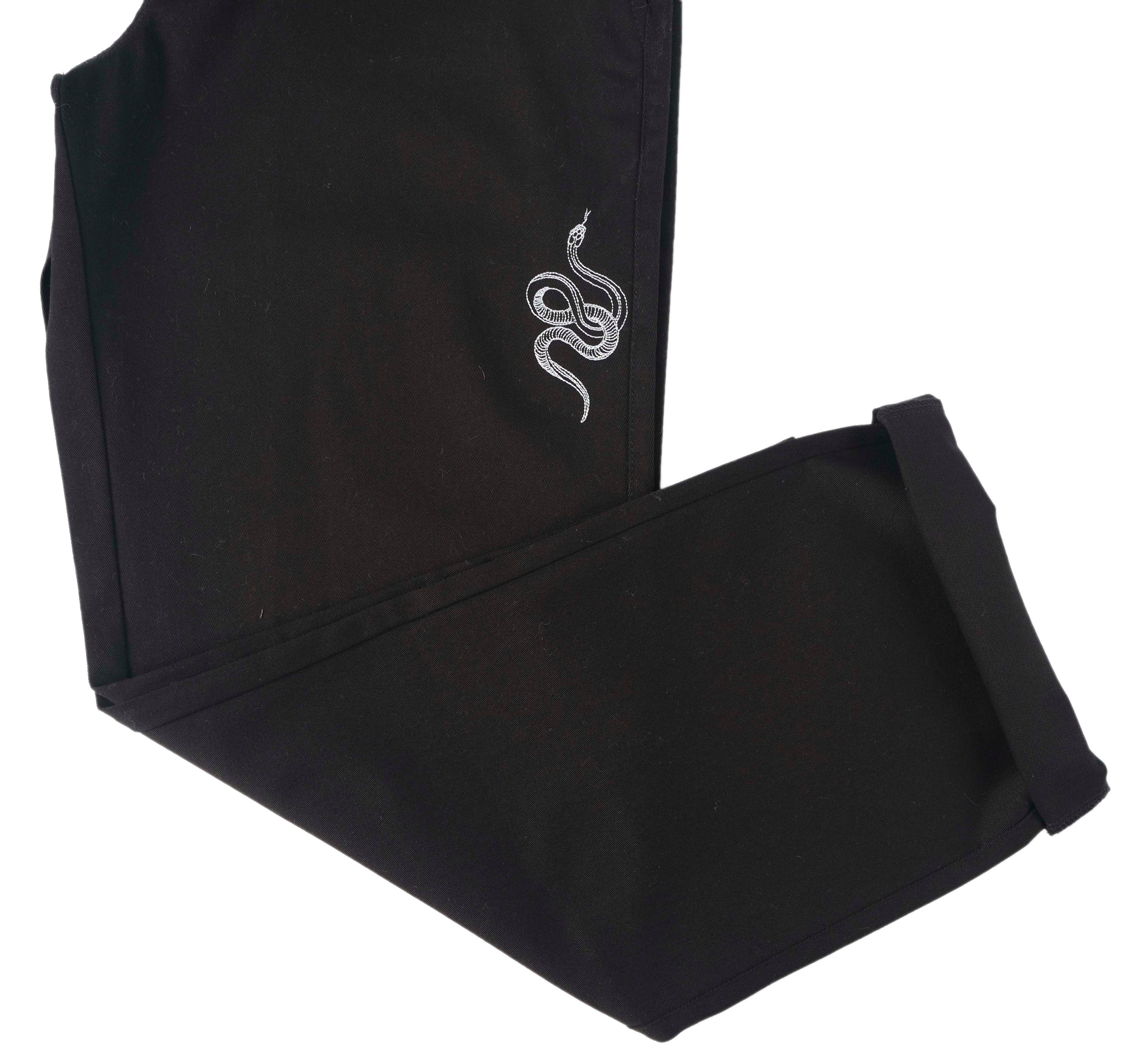 Snake Black Work Trousers - Image 6