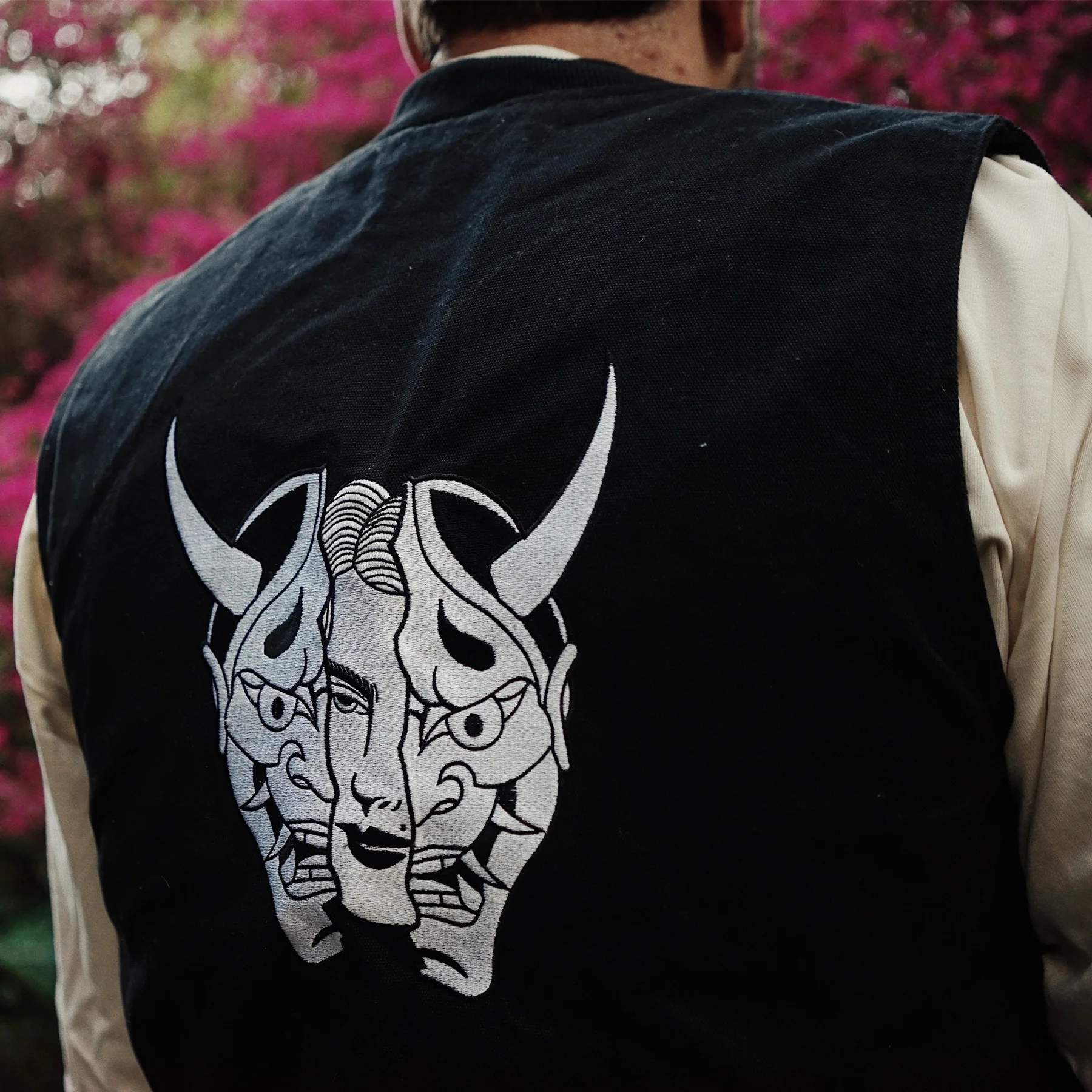 Canvas Heavy Hanya Vest Black - Image 3
