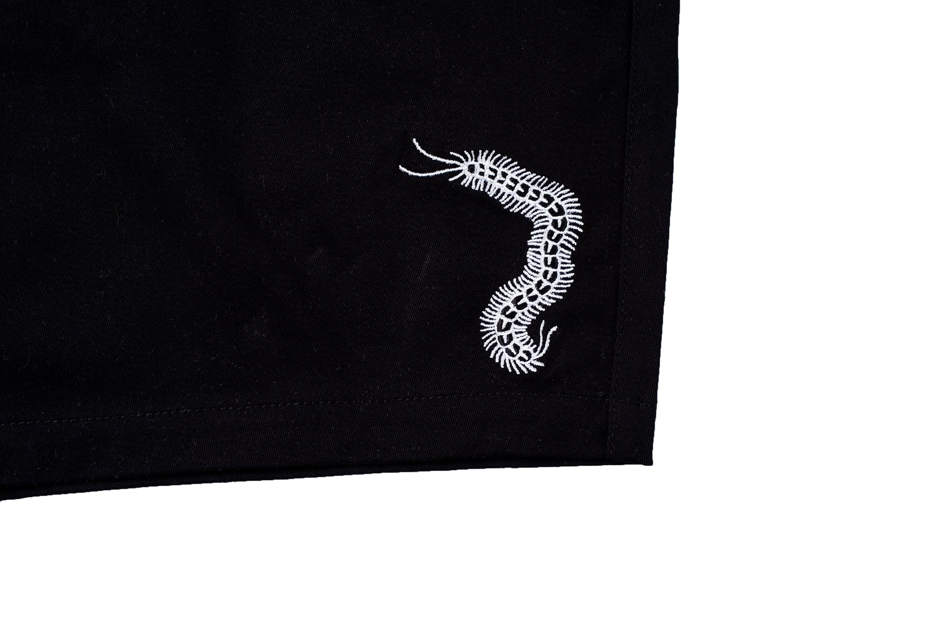 Centipede Black Beach Shorts - Image 4