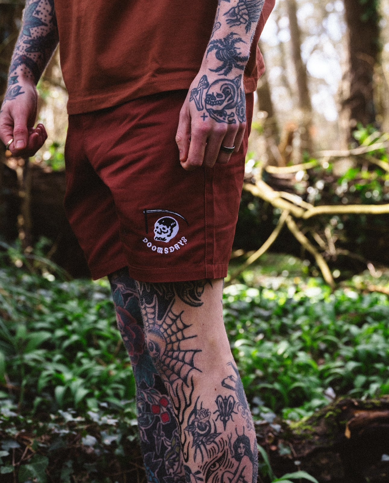 Clay Skull Shorts - Image 2