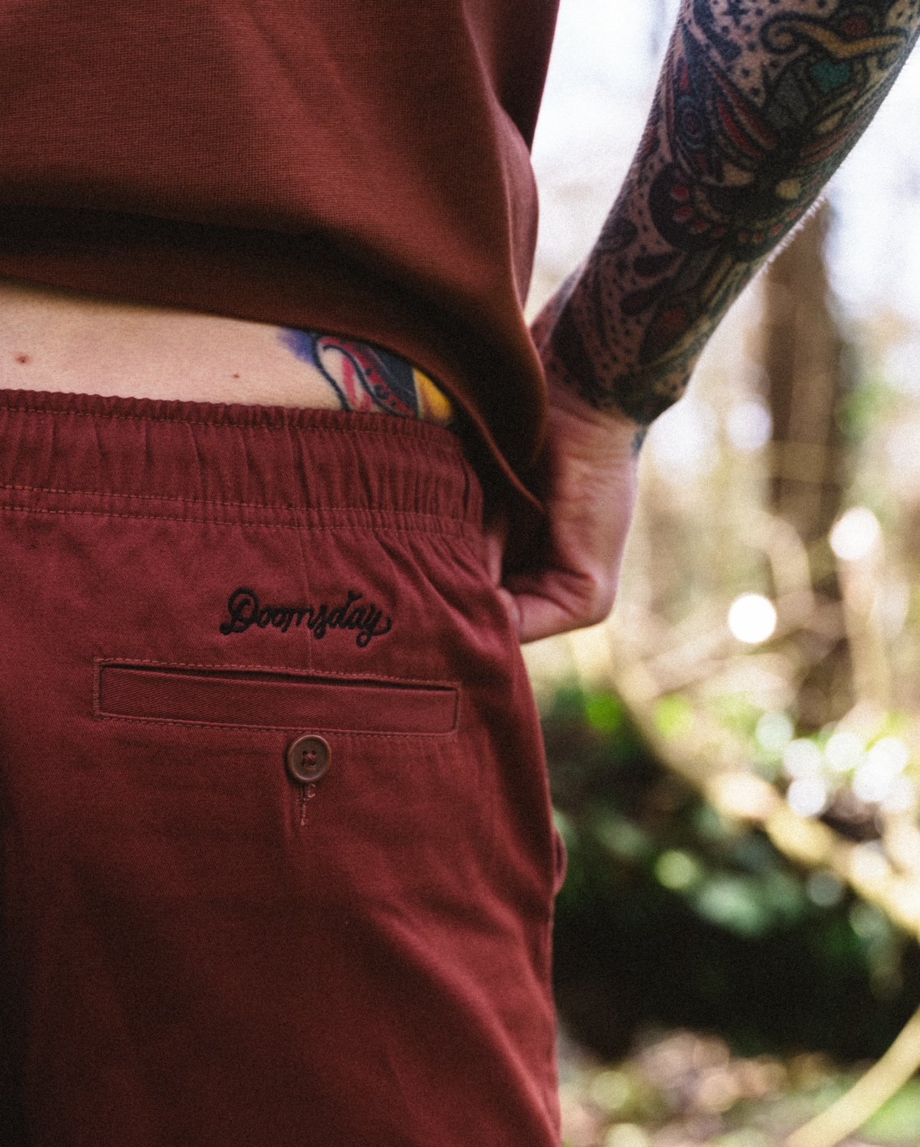 Clay Skull Shorts - Image 3