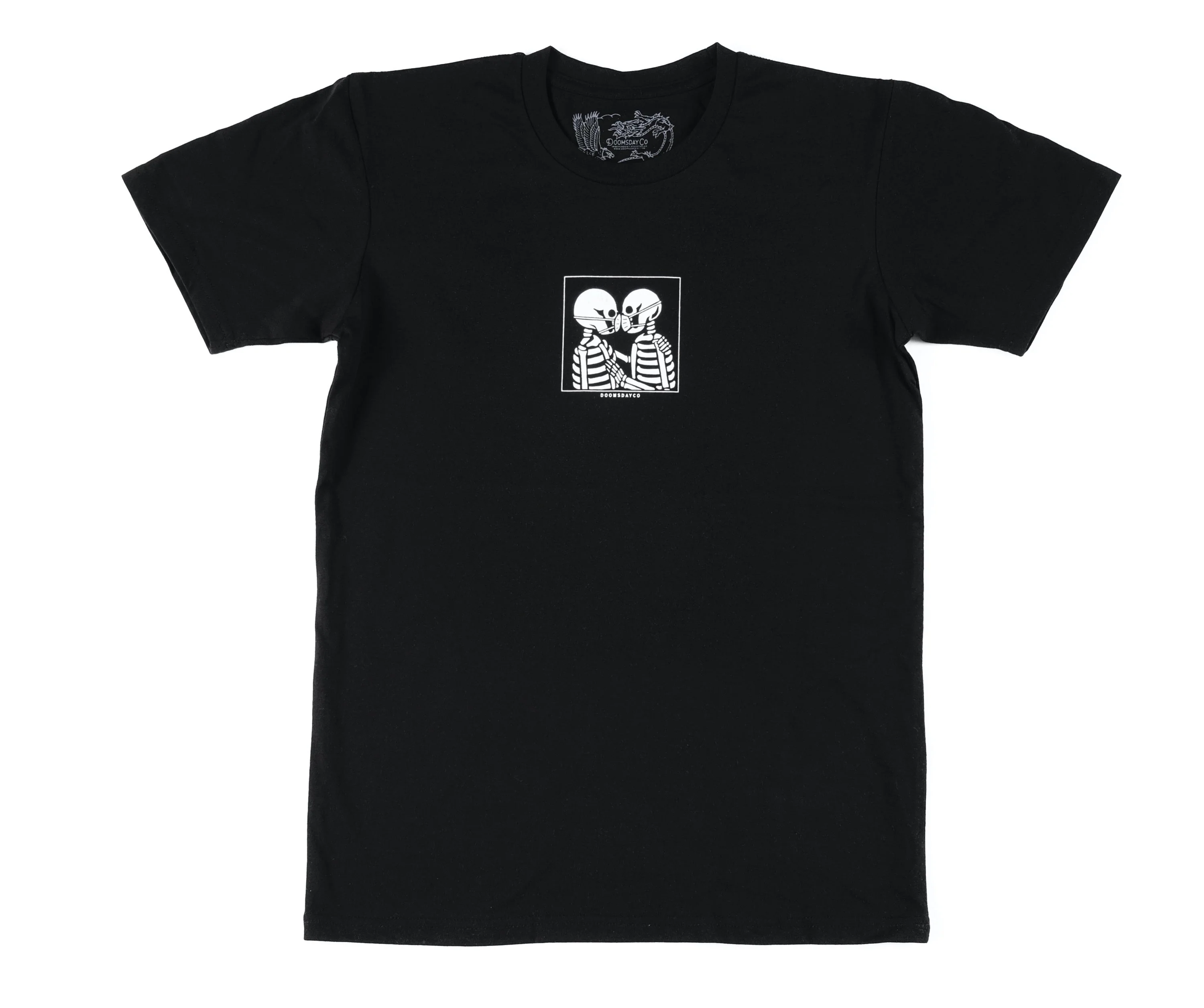 Covid-19 T-Shirt - Black - Image 3