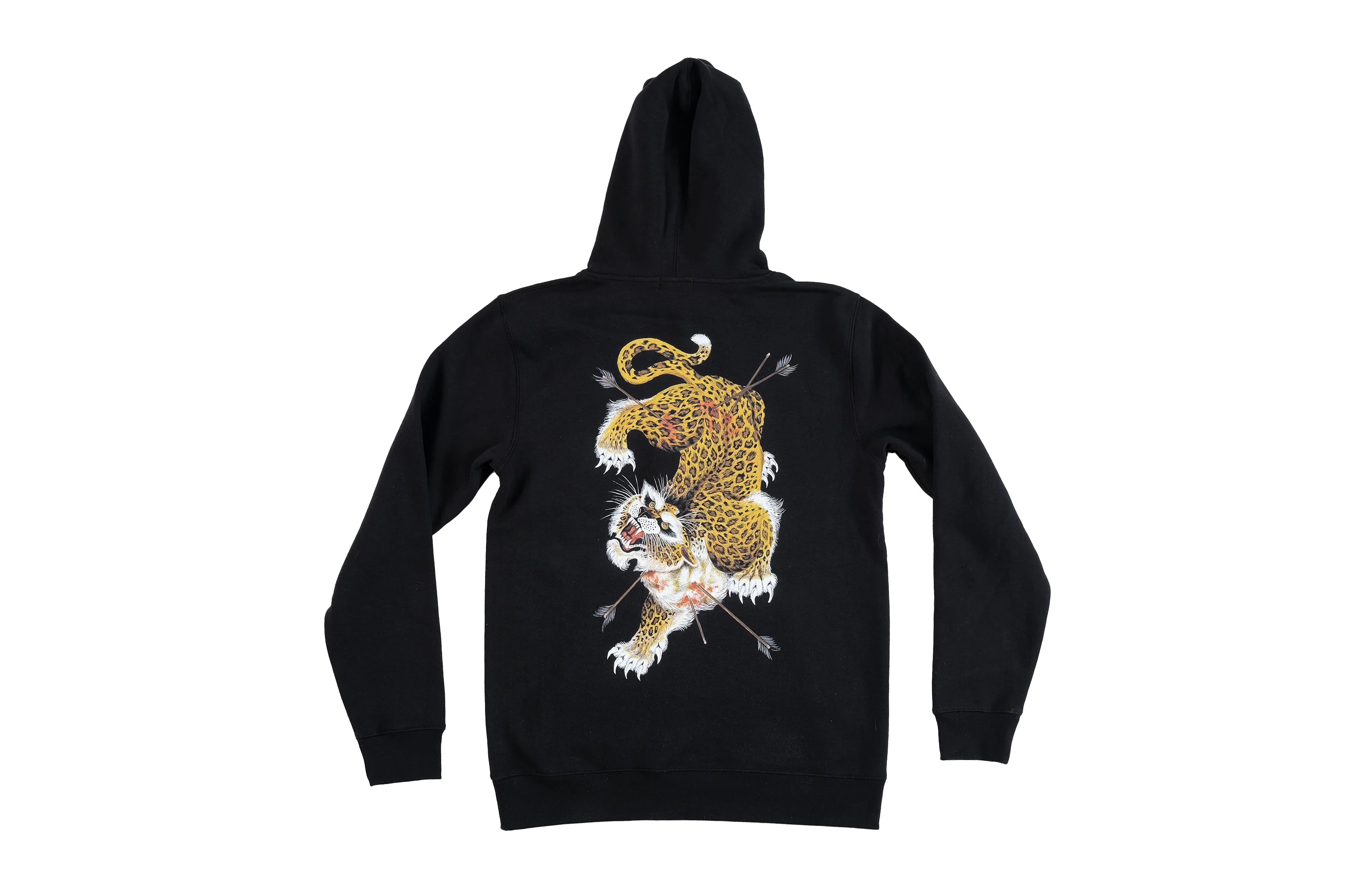 Daniel Lacalle Leopardo Hoodie - Black - Image 3
