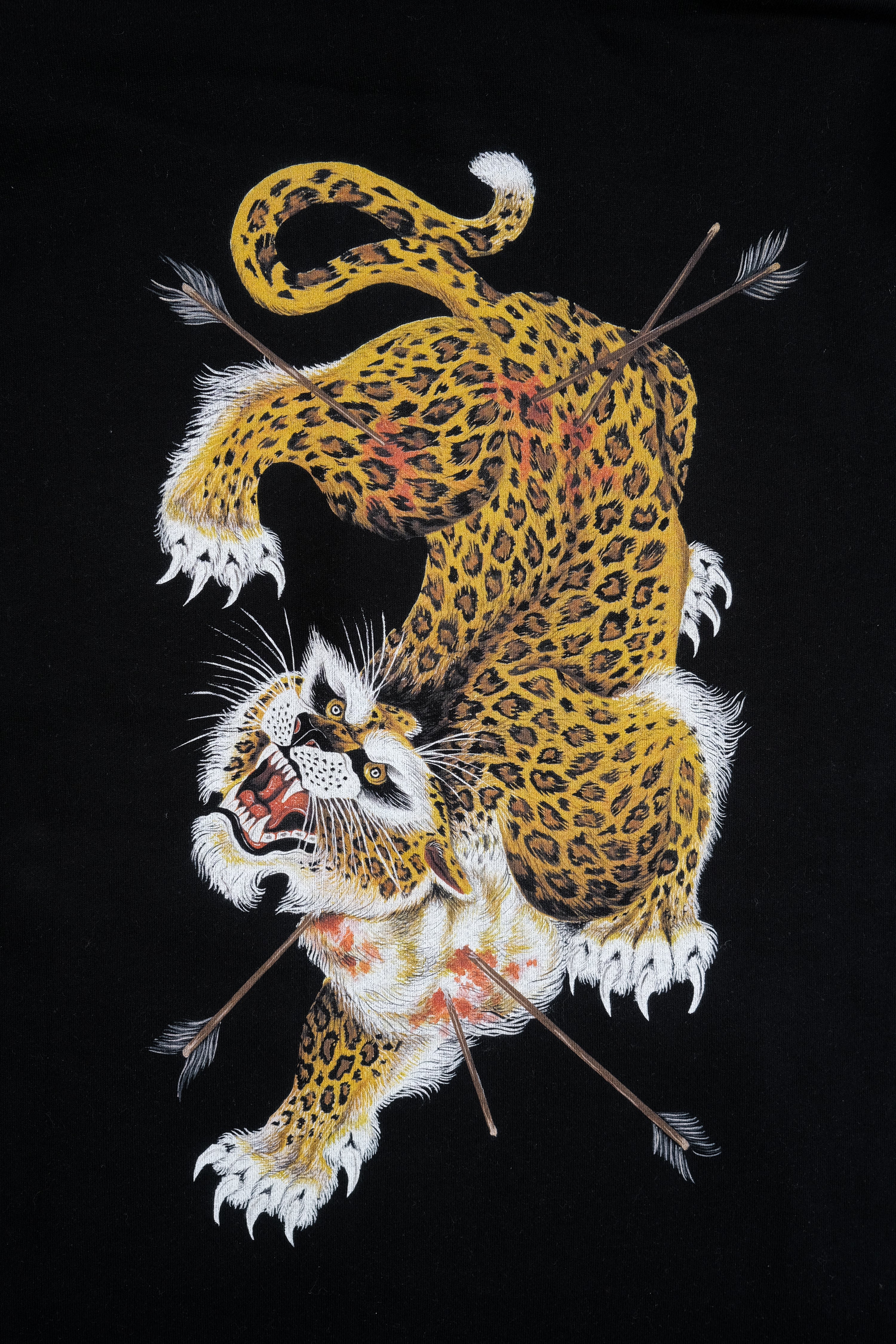 Daniel Lacalle Leopardo Hoodie - Black - Image 5