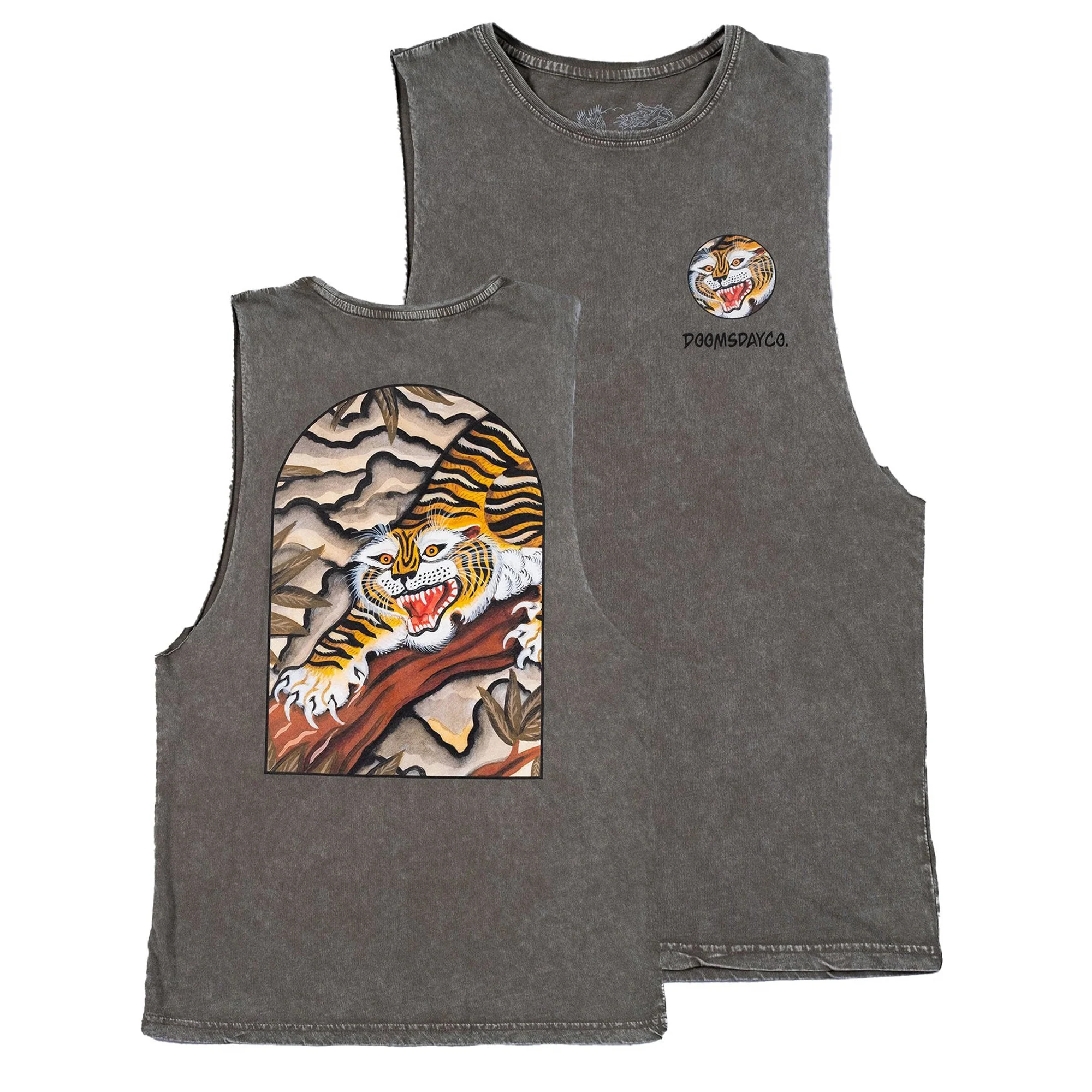 Daniel Lacalle Tiger Moss Green Vest - Image 3