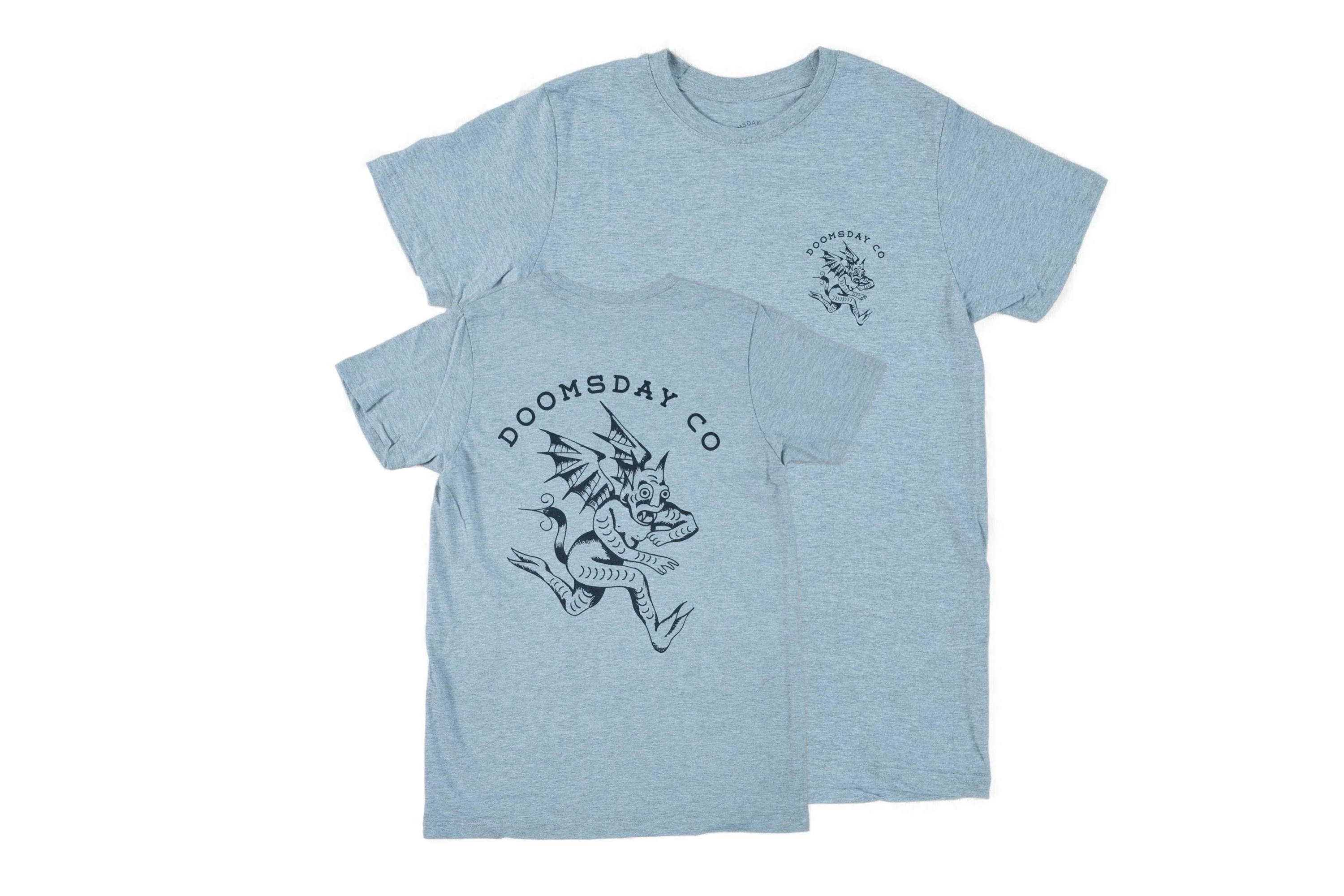 DAVID DEVIL TEE GREY - Image 2