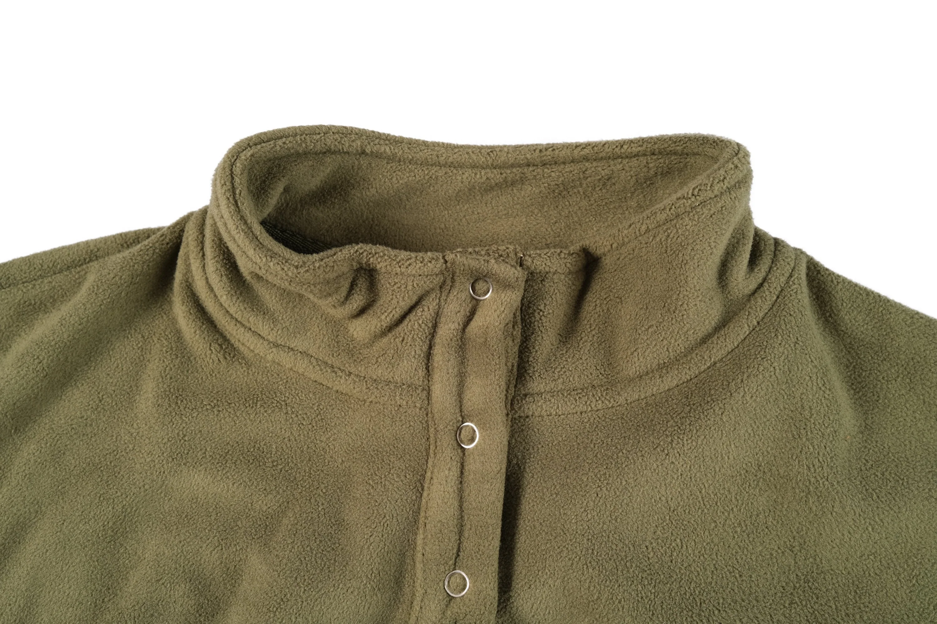 Death Before dishonour Cropped Fleece - Olive - Image 4
