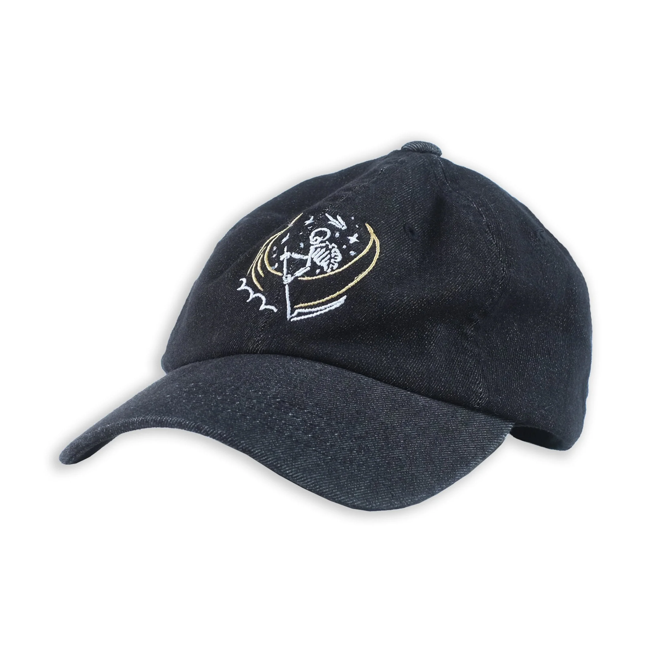 Skele-moon Dad Cap