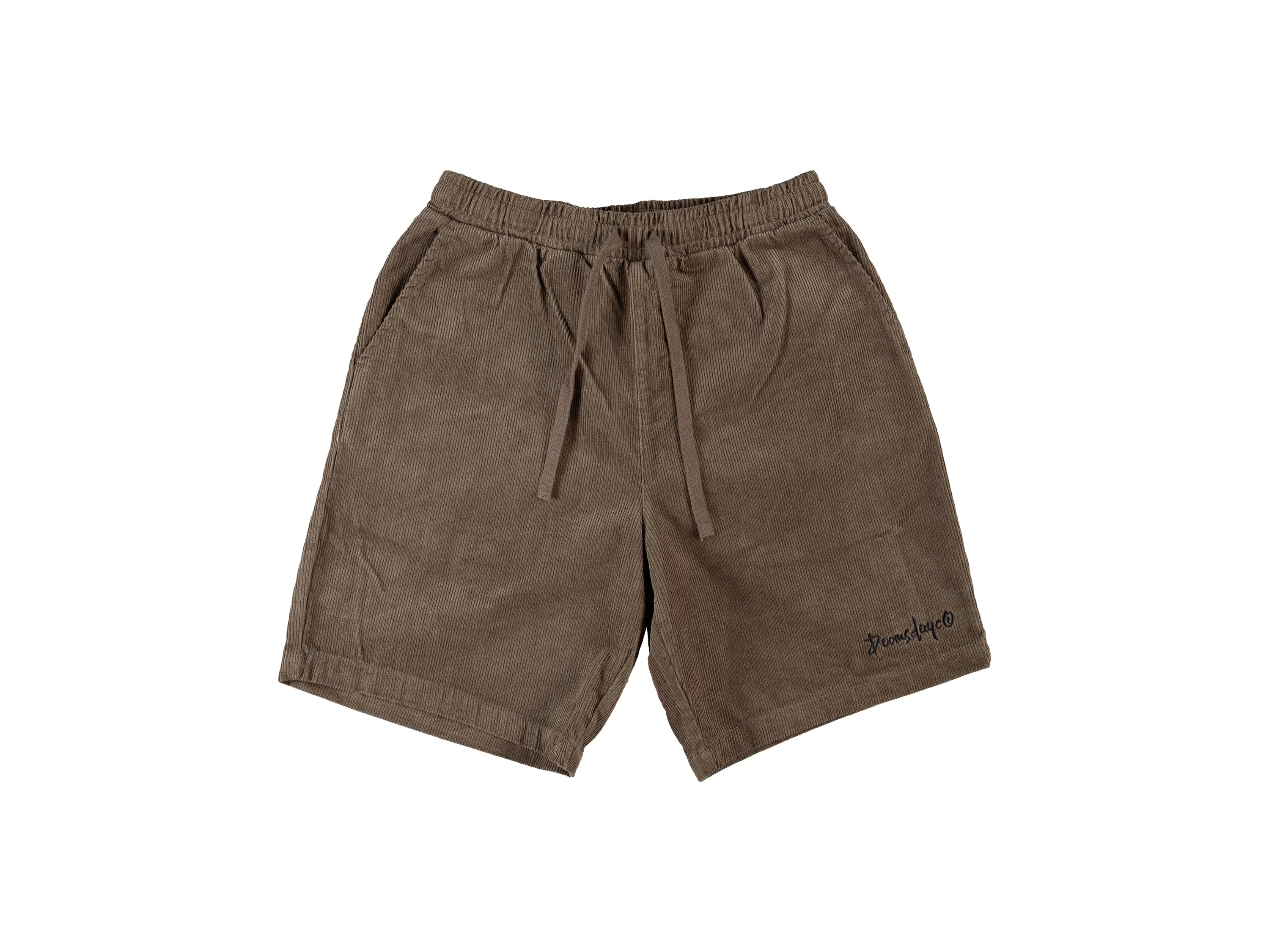 Doomsday Corduroy Shorts - Army Green - Image 3