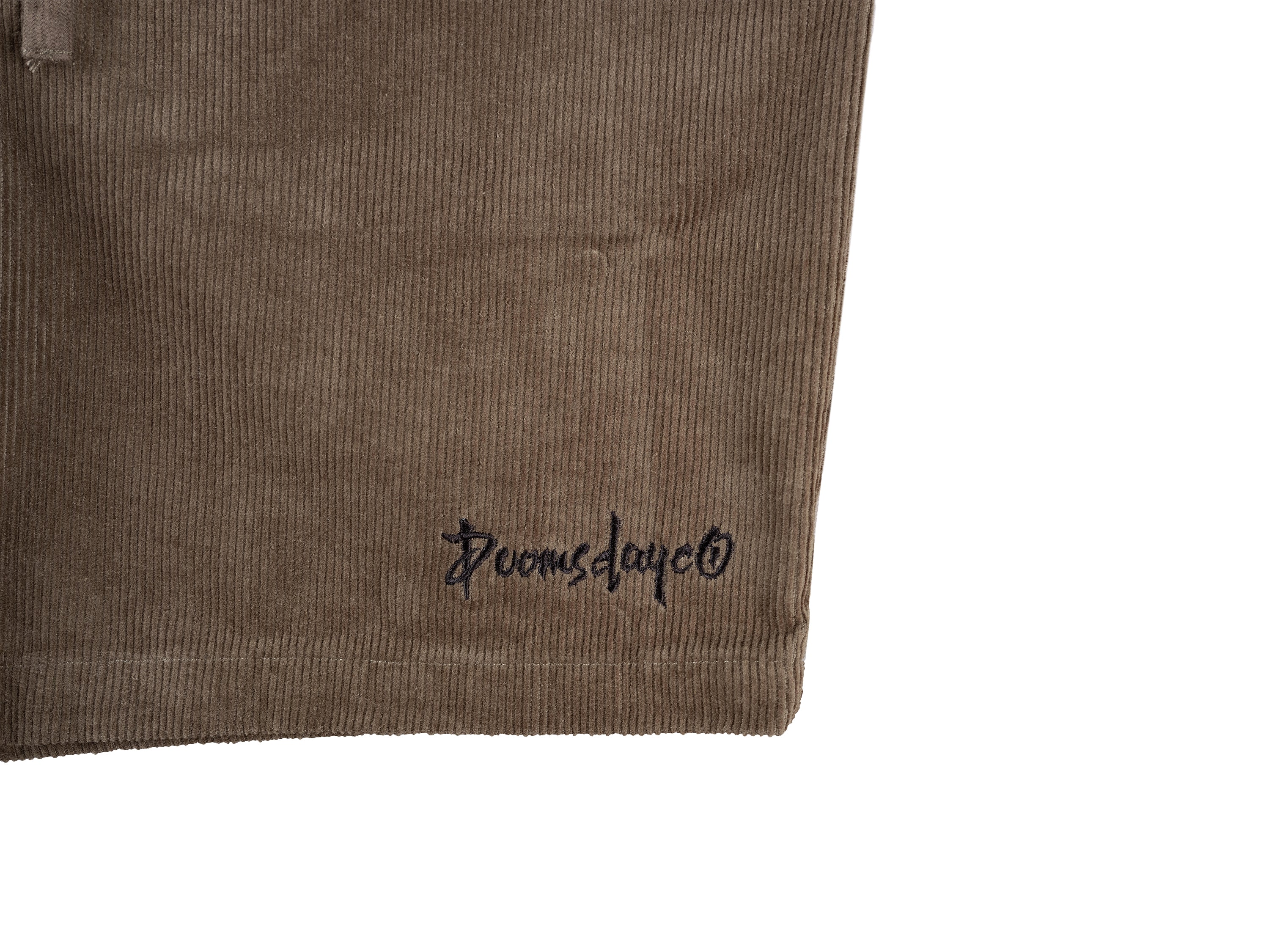 Doomsday Corduroy Shorts - Army Green - Image 8