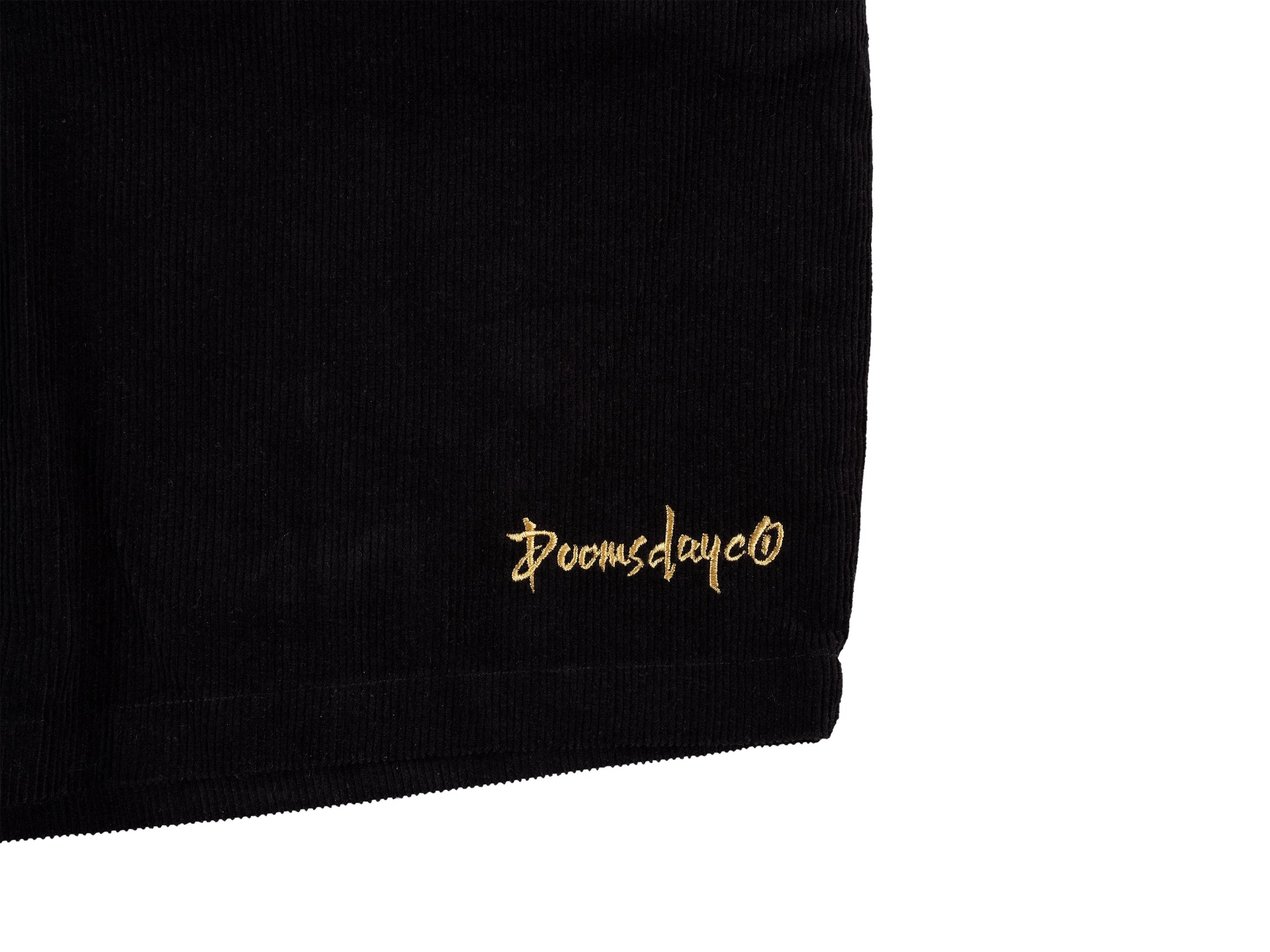 Doomsday Corduroy Shorts - Black - Image 4