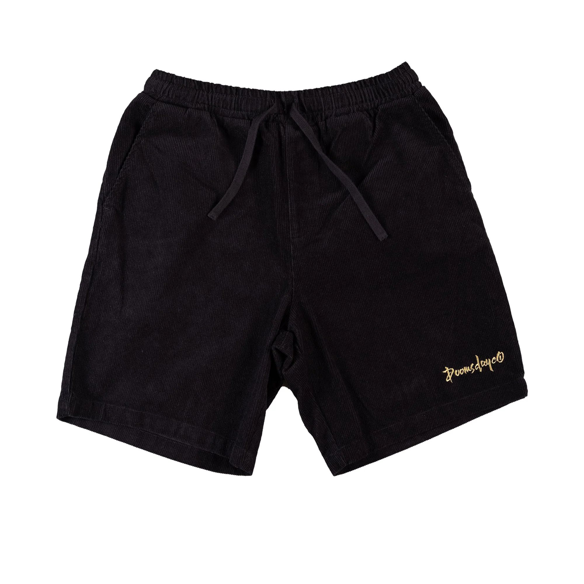 Doomsday Corduroy Shorts - Black - Image 7