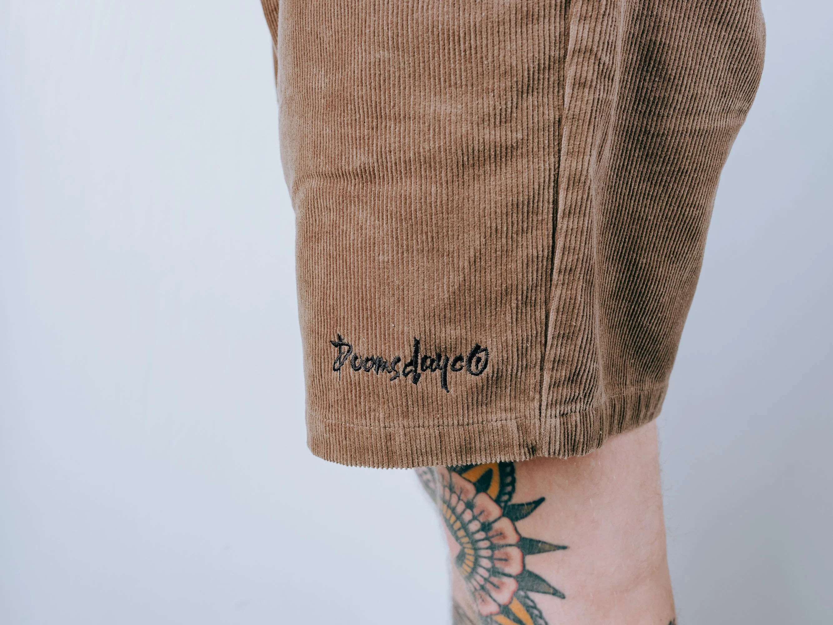 Doomsday Corduroy Shorts - Brown - Image 5