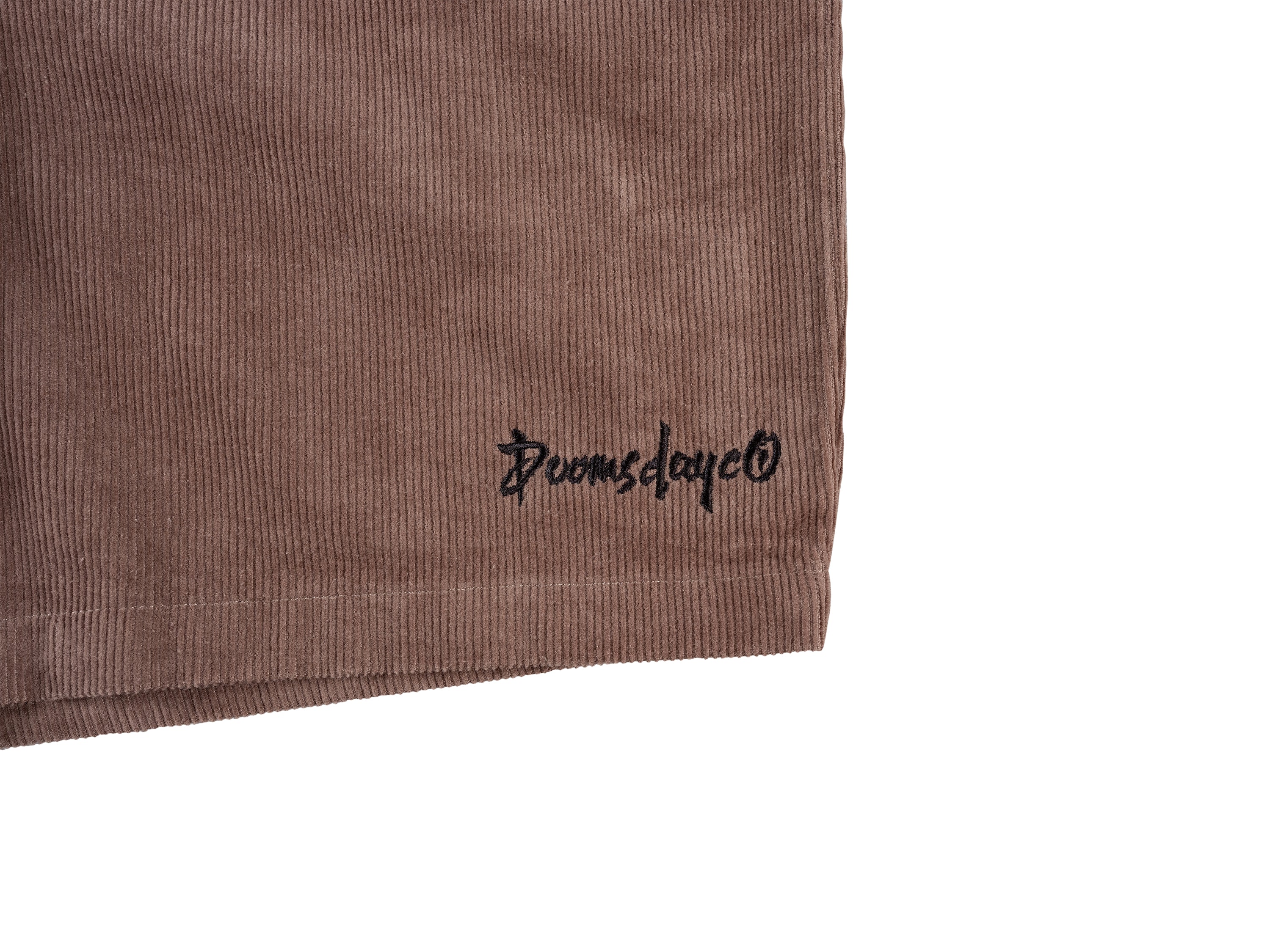 Doomsday Corduroy Shorts - Brown - Image 8