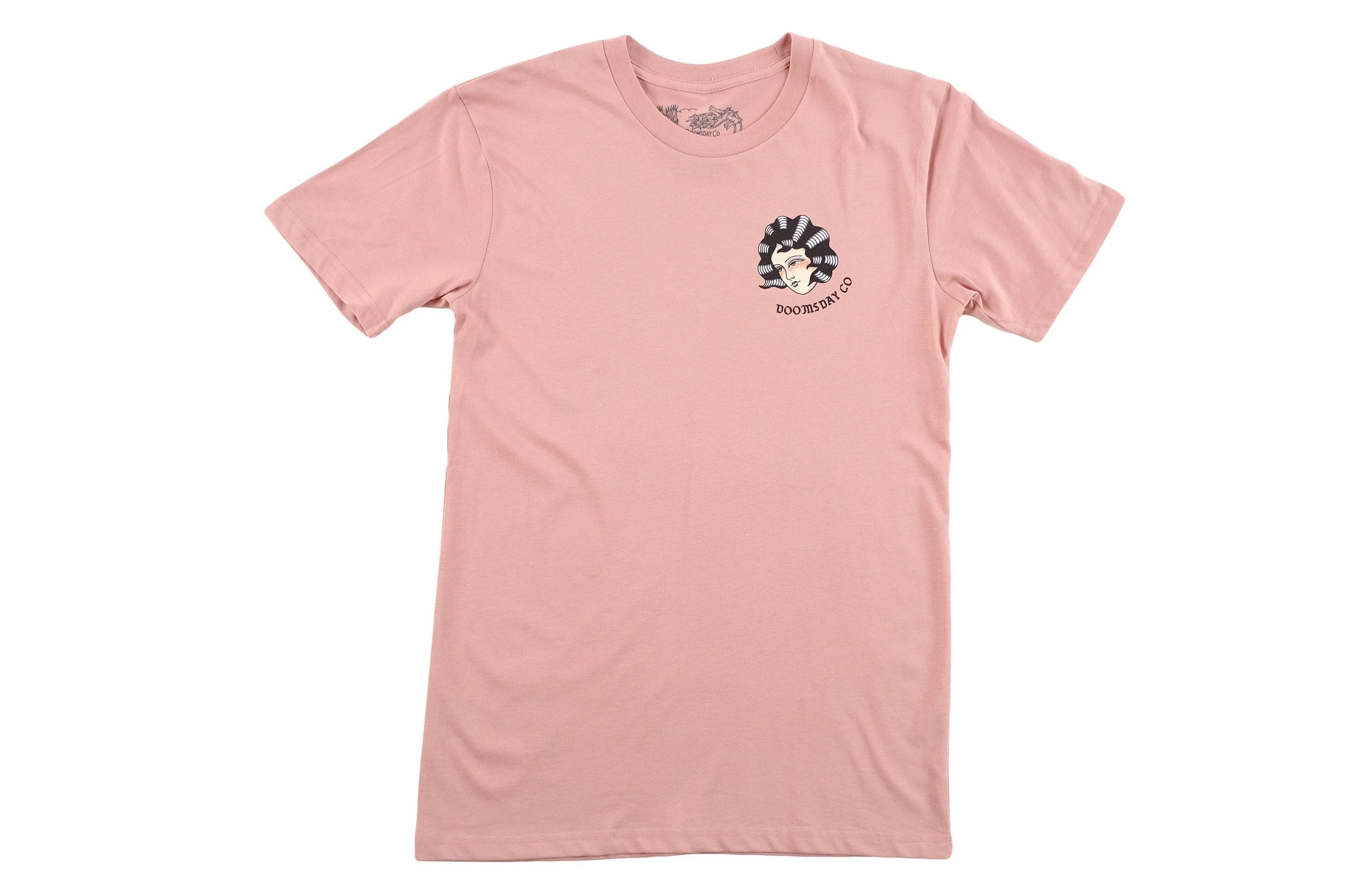 Ganja Lady T-shirt Rose - Image 4