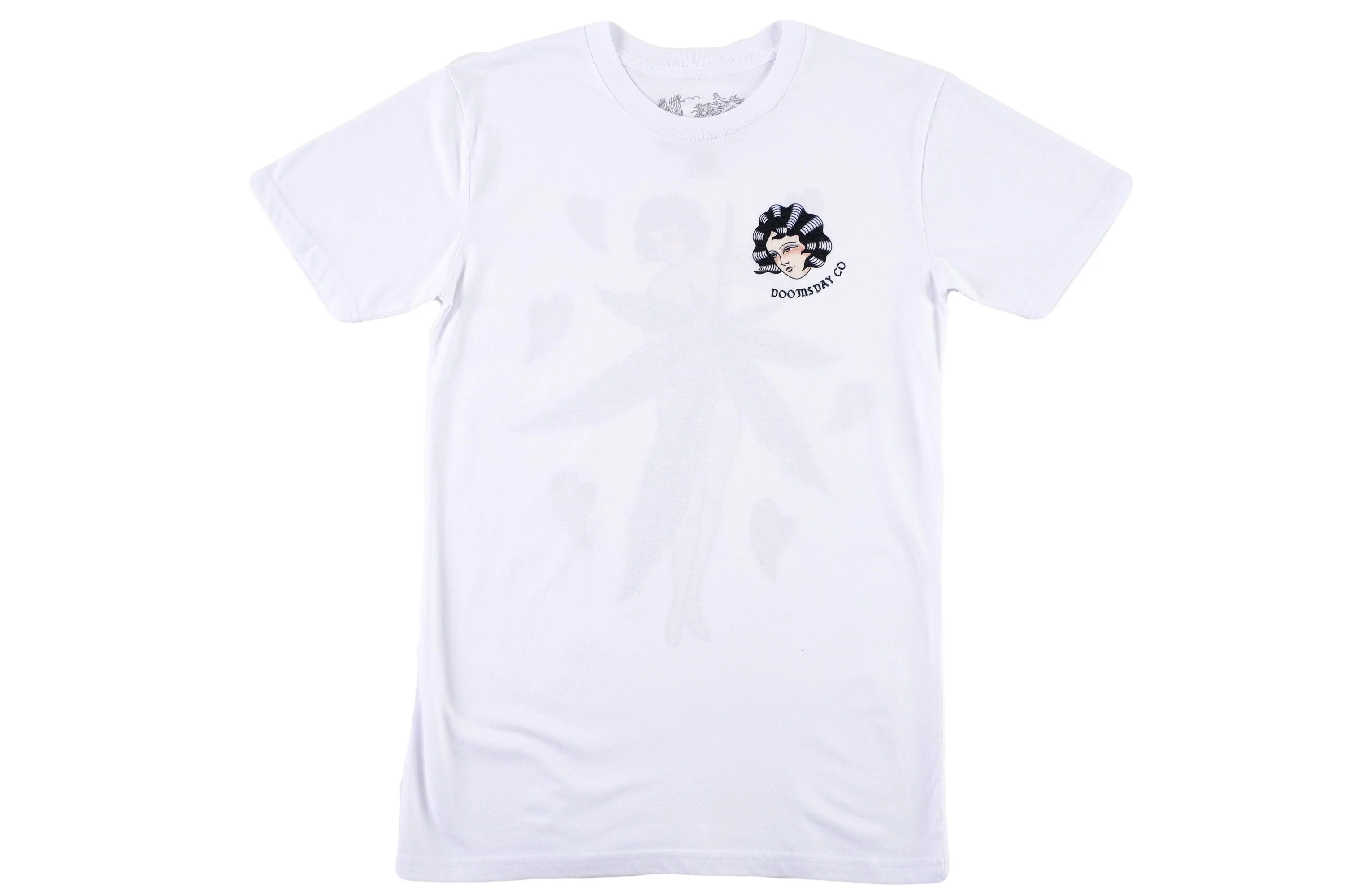 Ganja Lady T-shirt White - Image 3