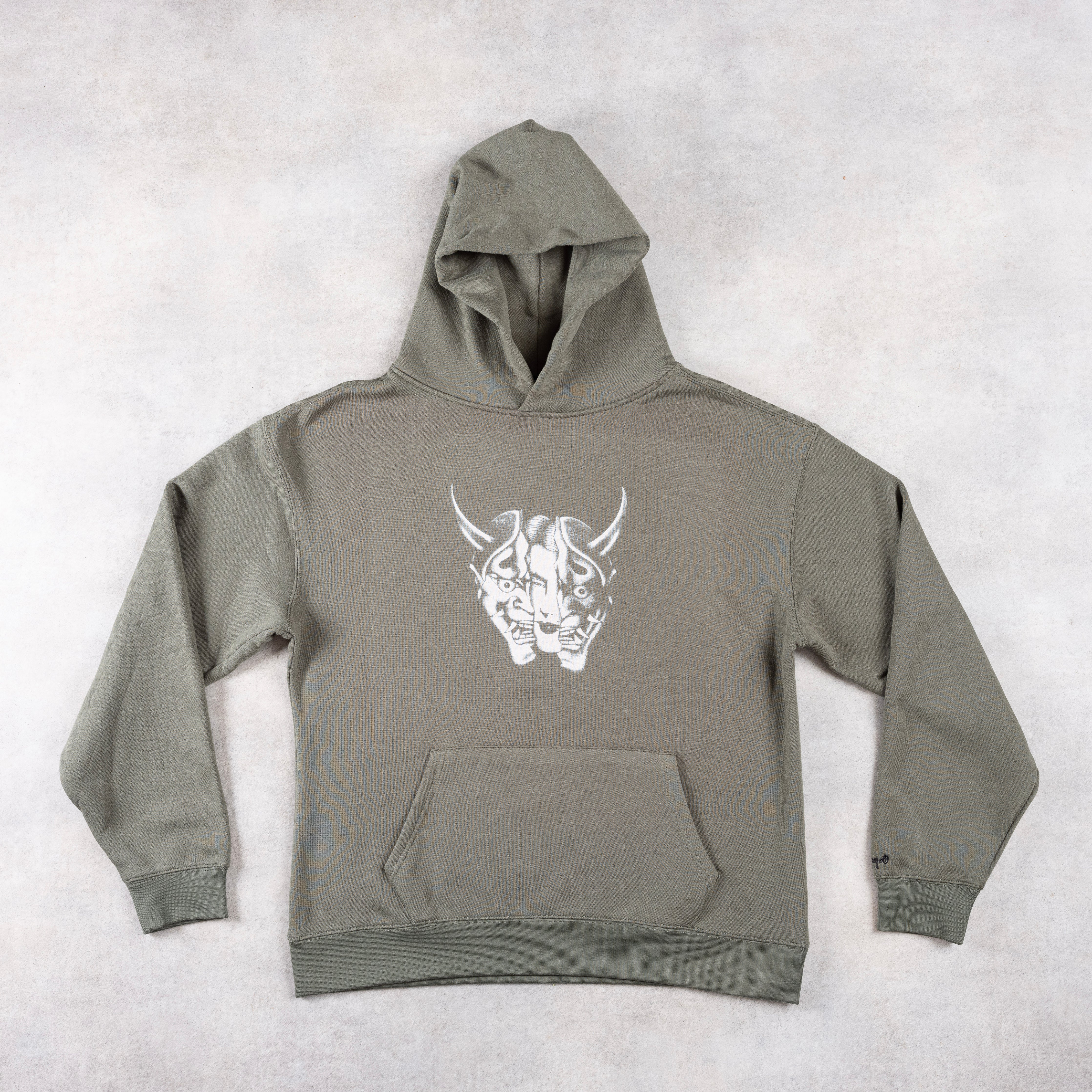 Hanya Oversized Hoodie - Cypress Green - Image 3