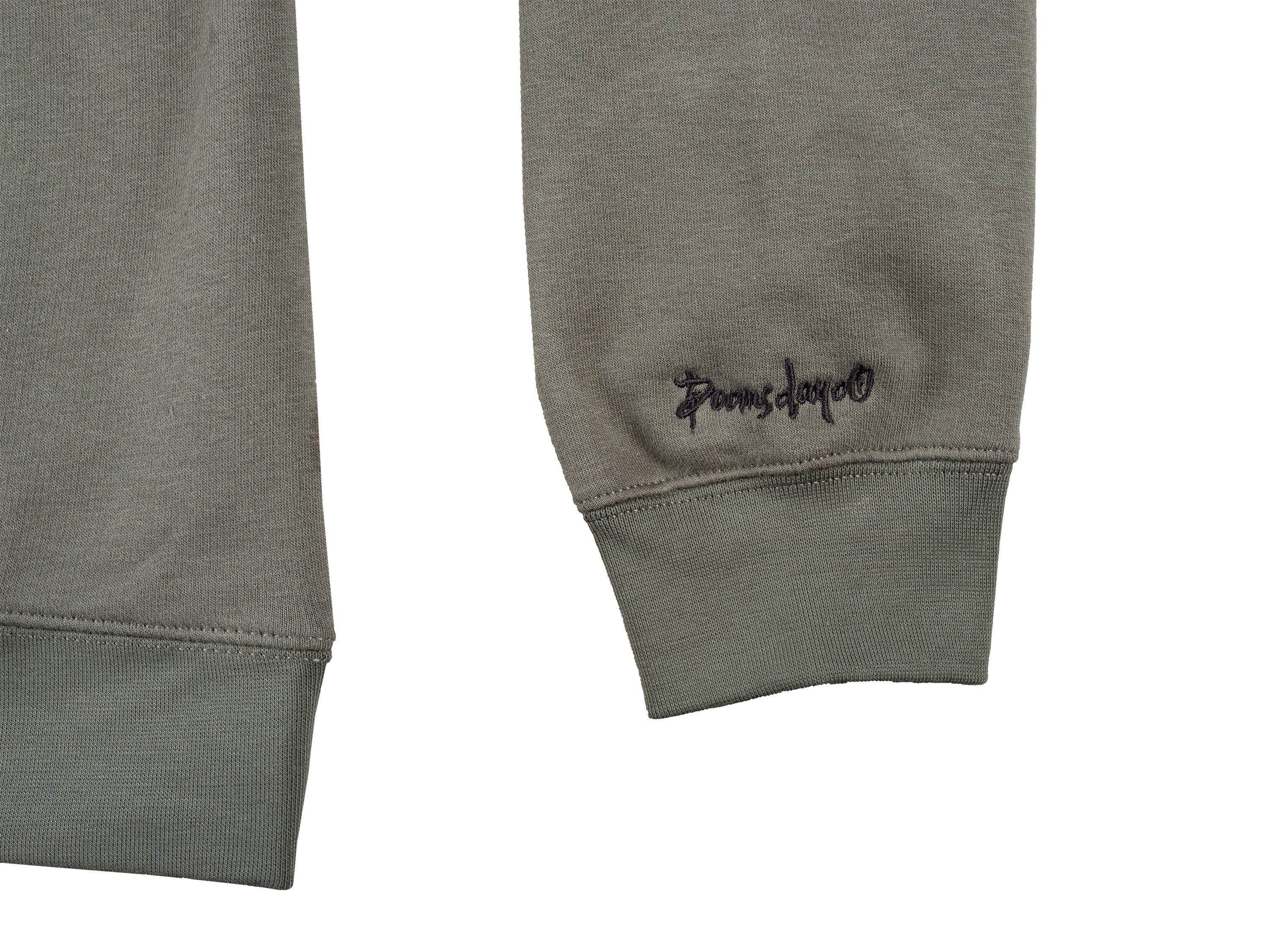 Hanya Oversized Hoodie - Cypress Green - Image 6