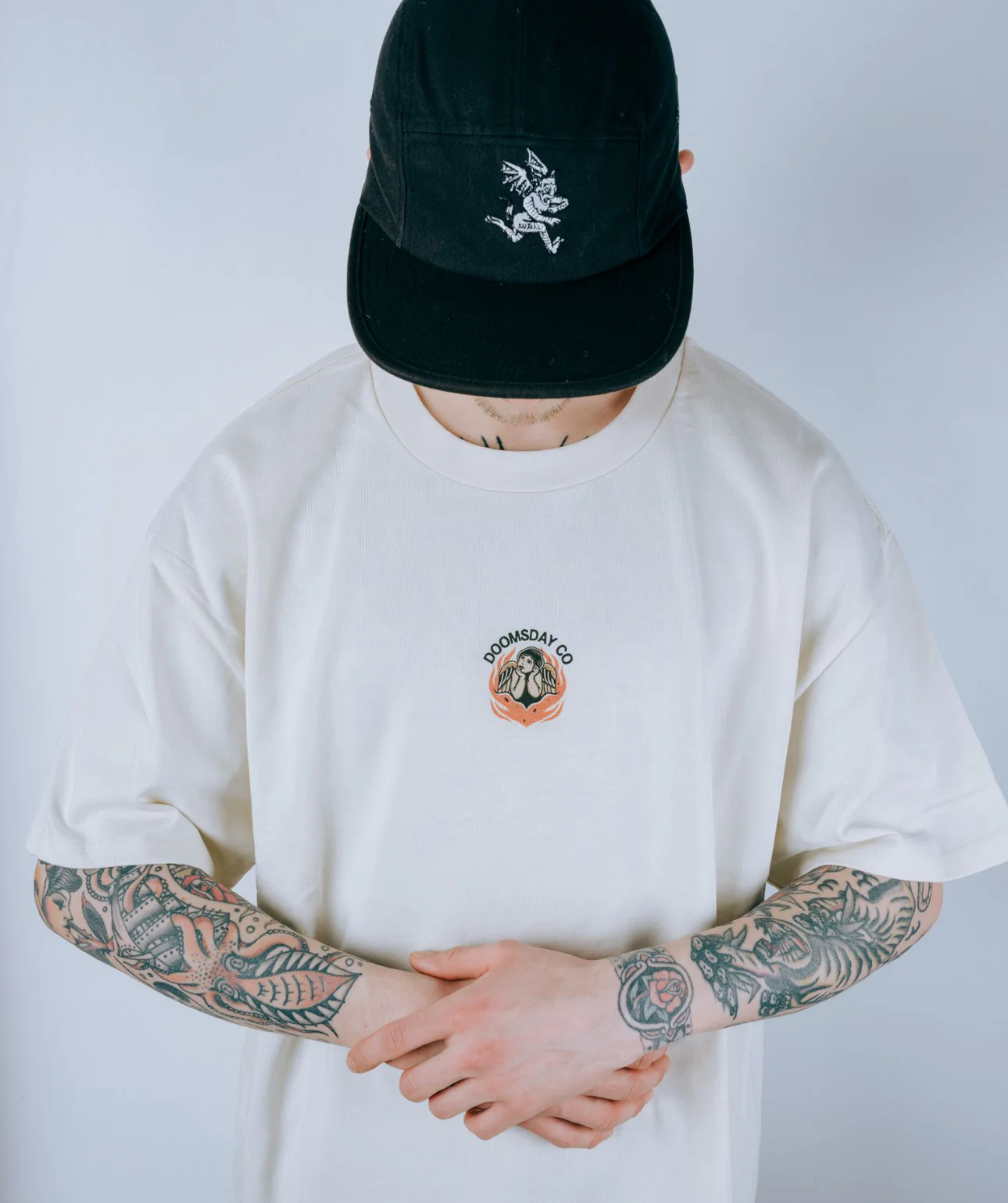 Heavy flamin’ angel tshirt - Image 2