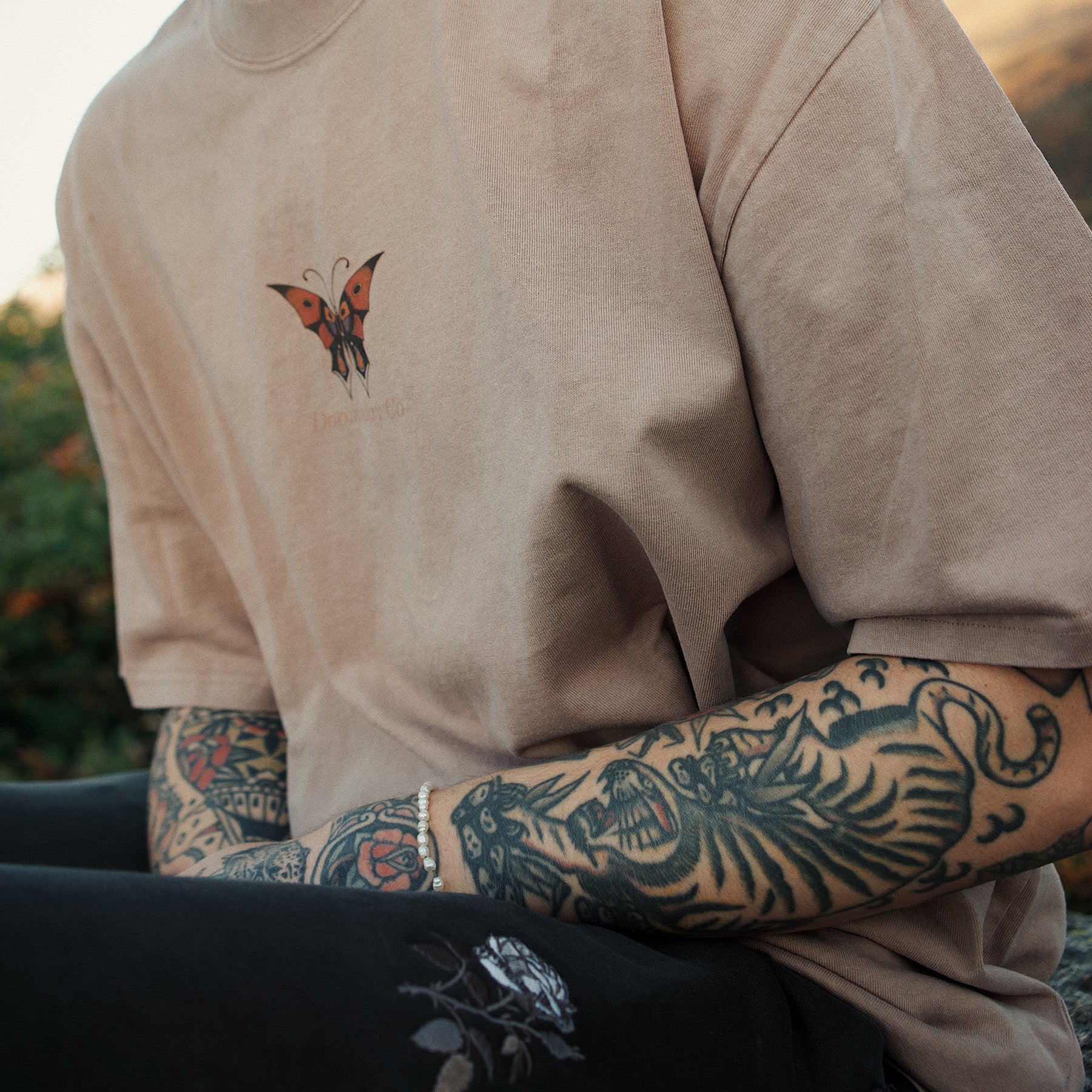 Horse Shoe Mushroom tee - Image 5
