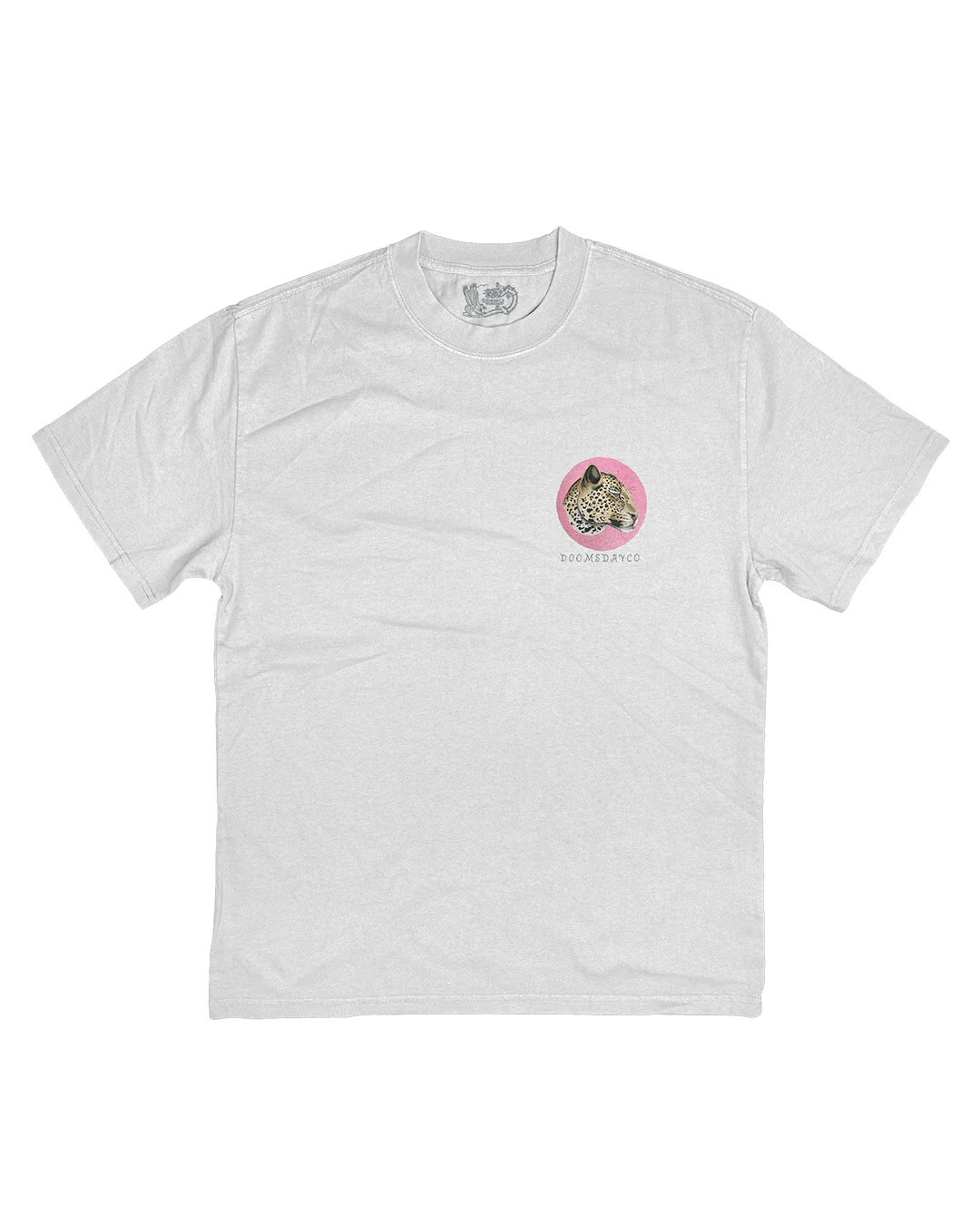 Jaguar Play Heavy Faded White T-Shirt - Image 2