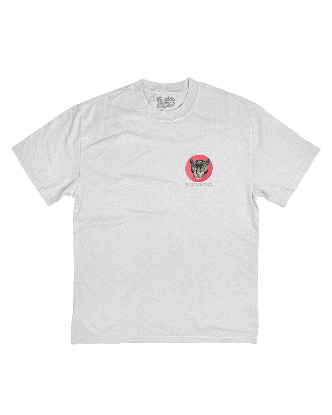 Jaguars Heavy Faded White T-Shirt - Image 2