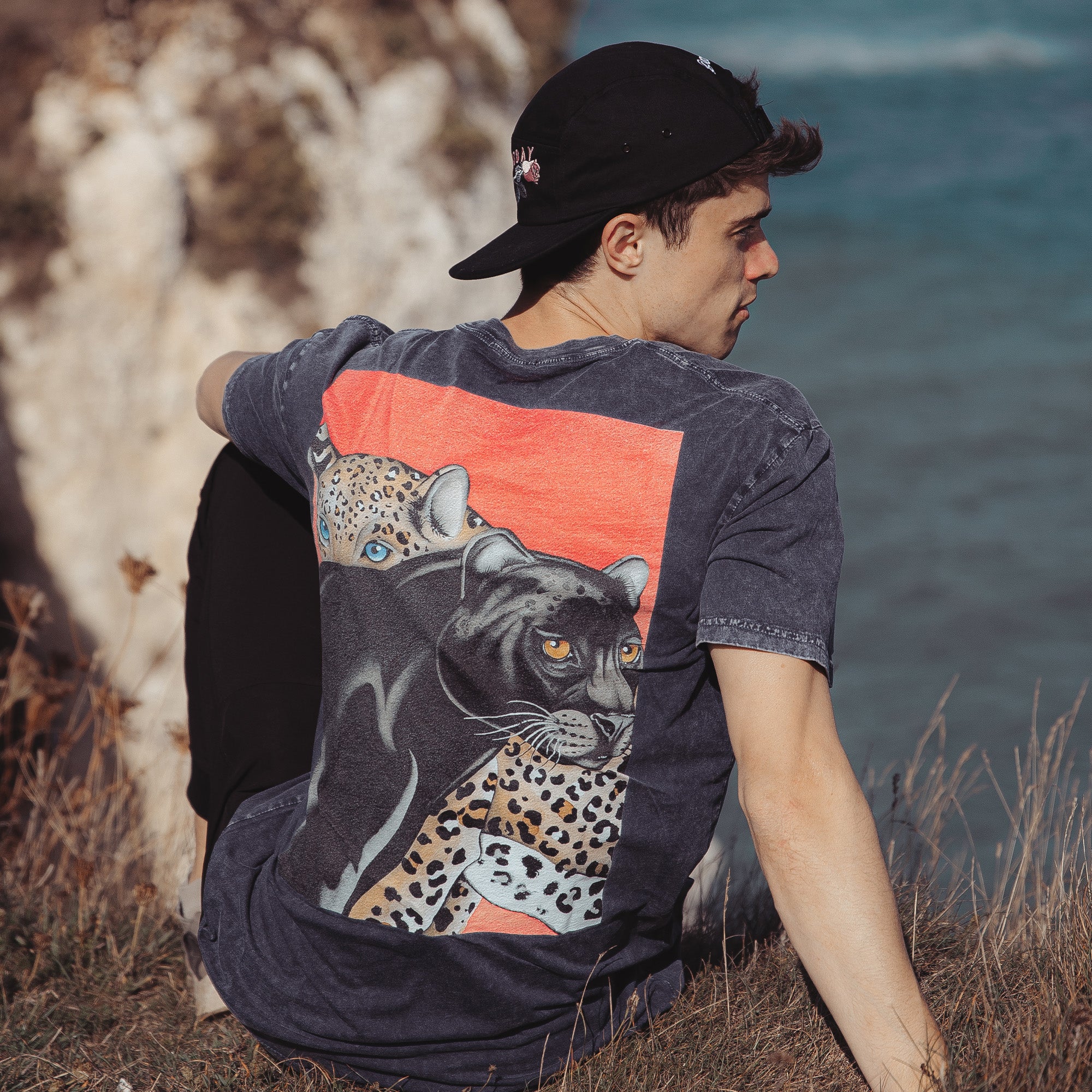 Jaguars Stonewash Blue T-Shirt - Image 4