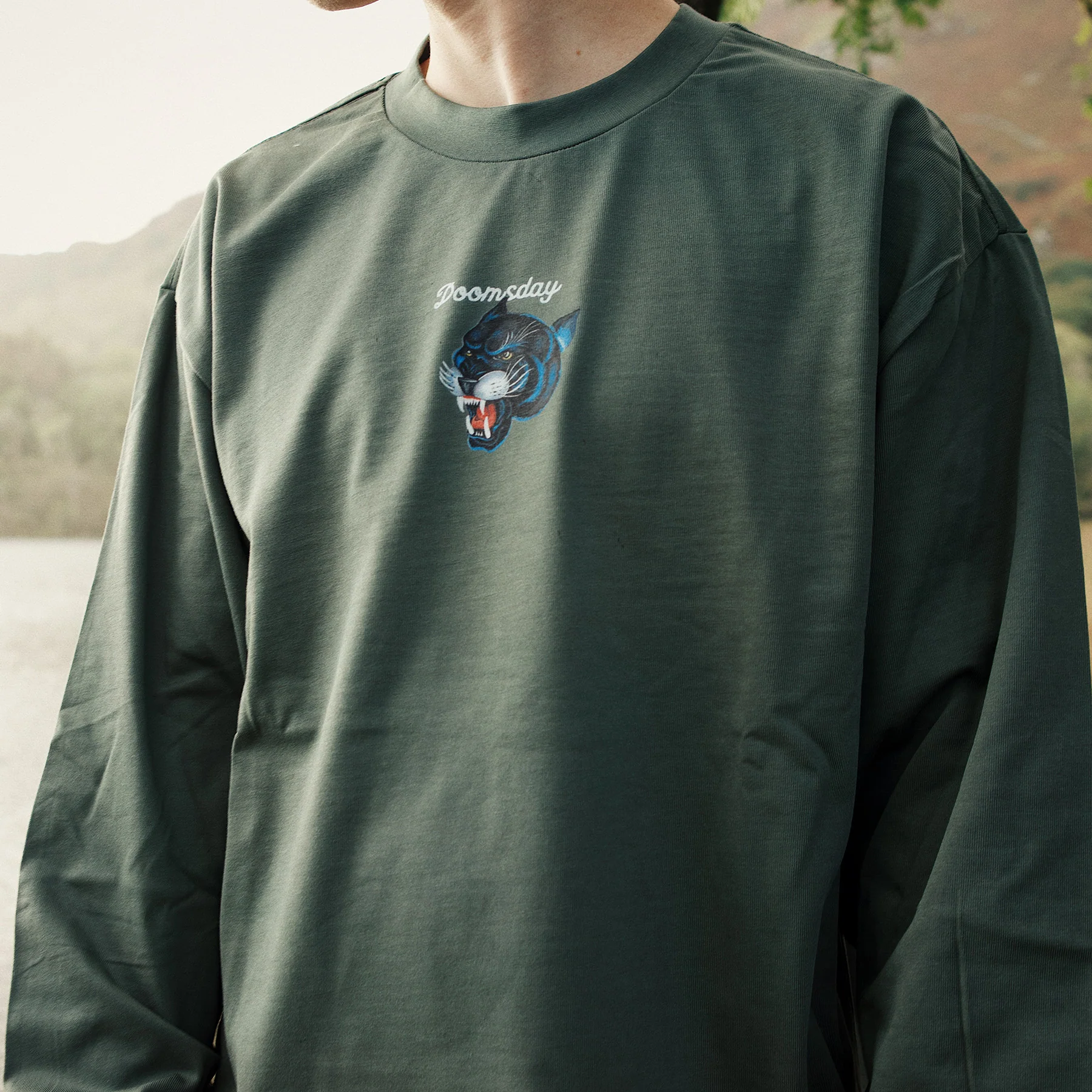 Khaki Heavy Long Sleeve - Image 3