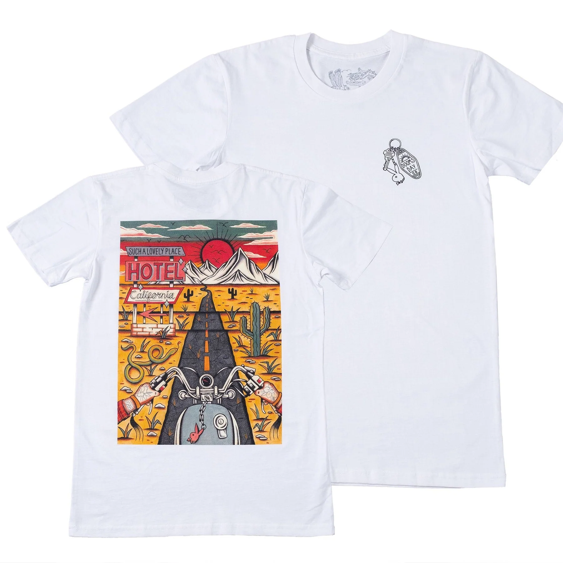 Motorbike White T-shirt - Image 3