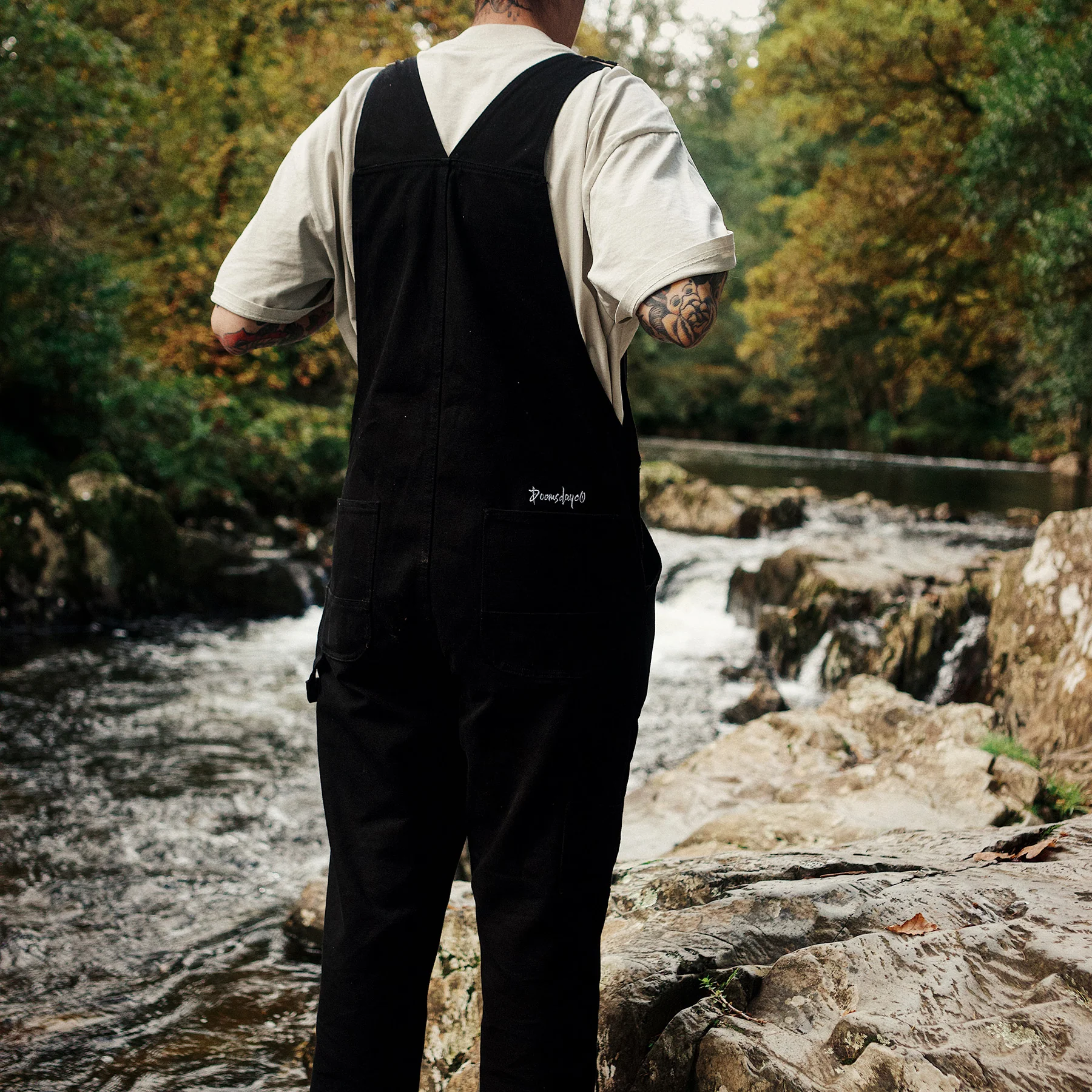 Black Dungarees - Image 9