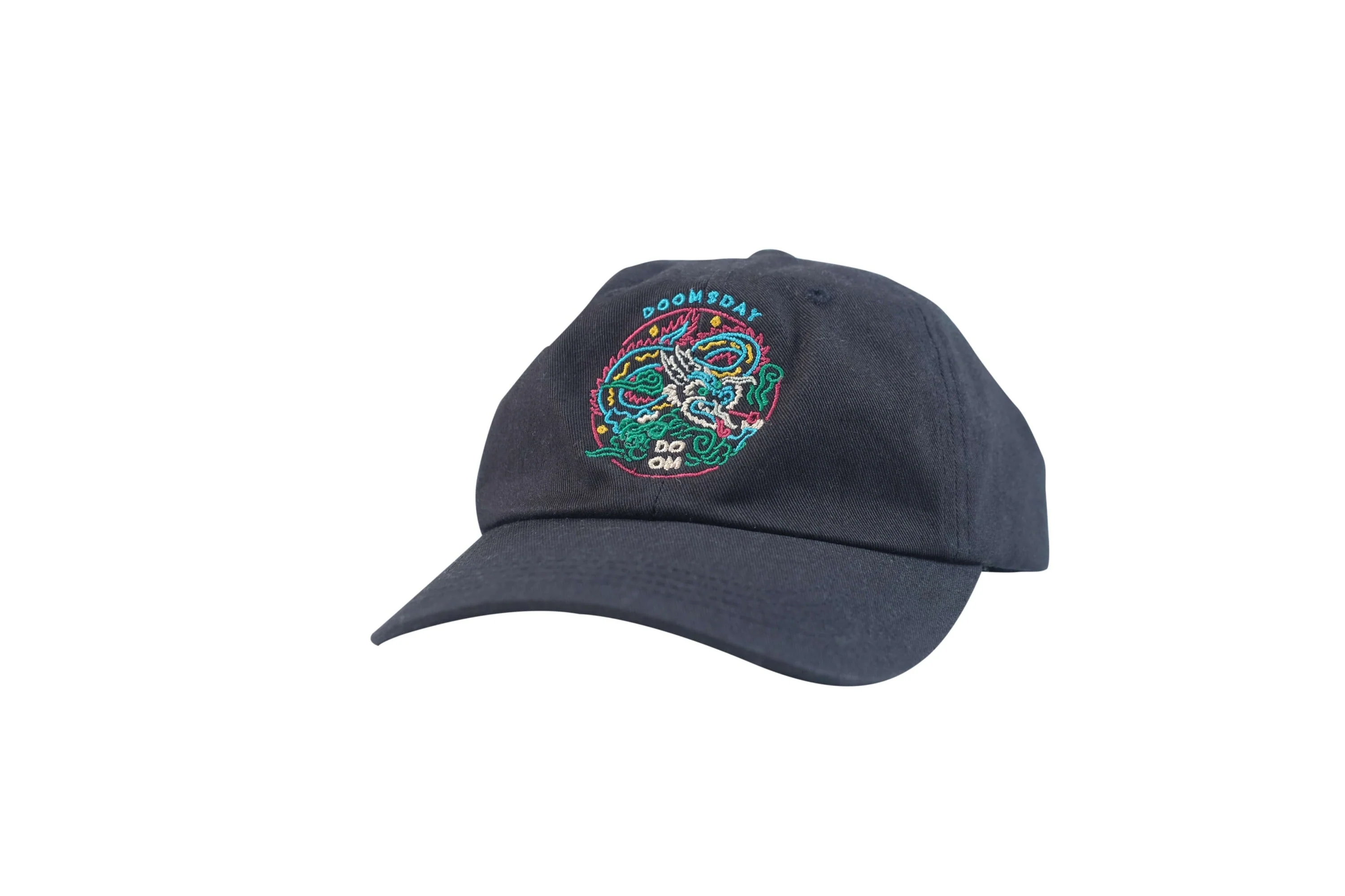 Neon Dragon - Black Dad Cap