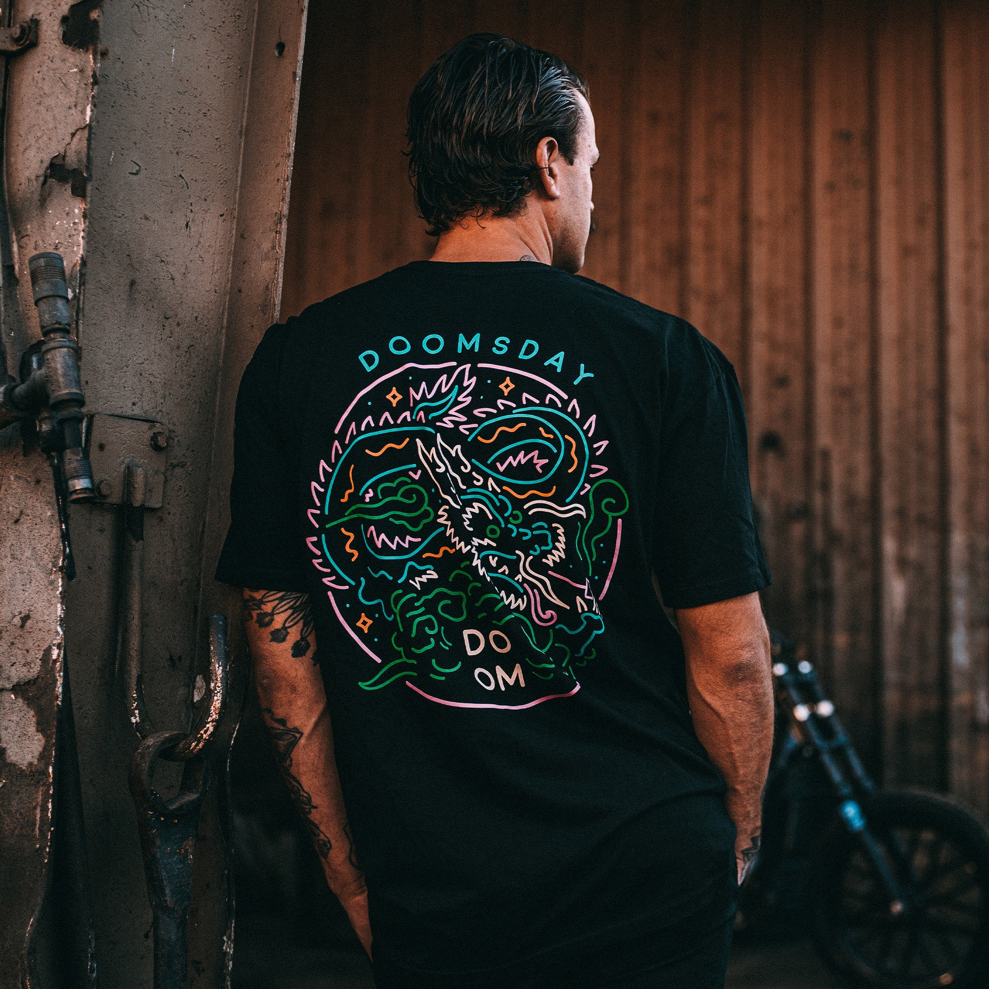 Neon Dragon T-Shirt - Image 3