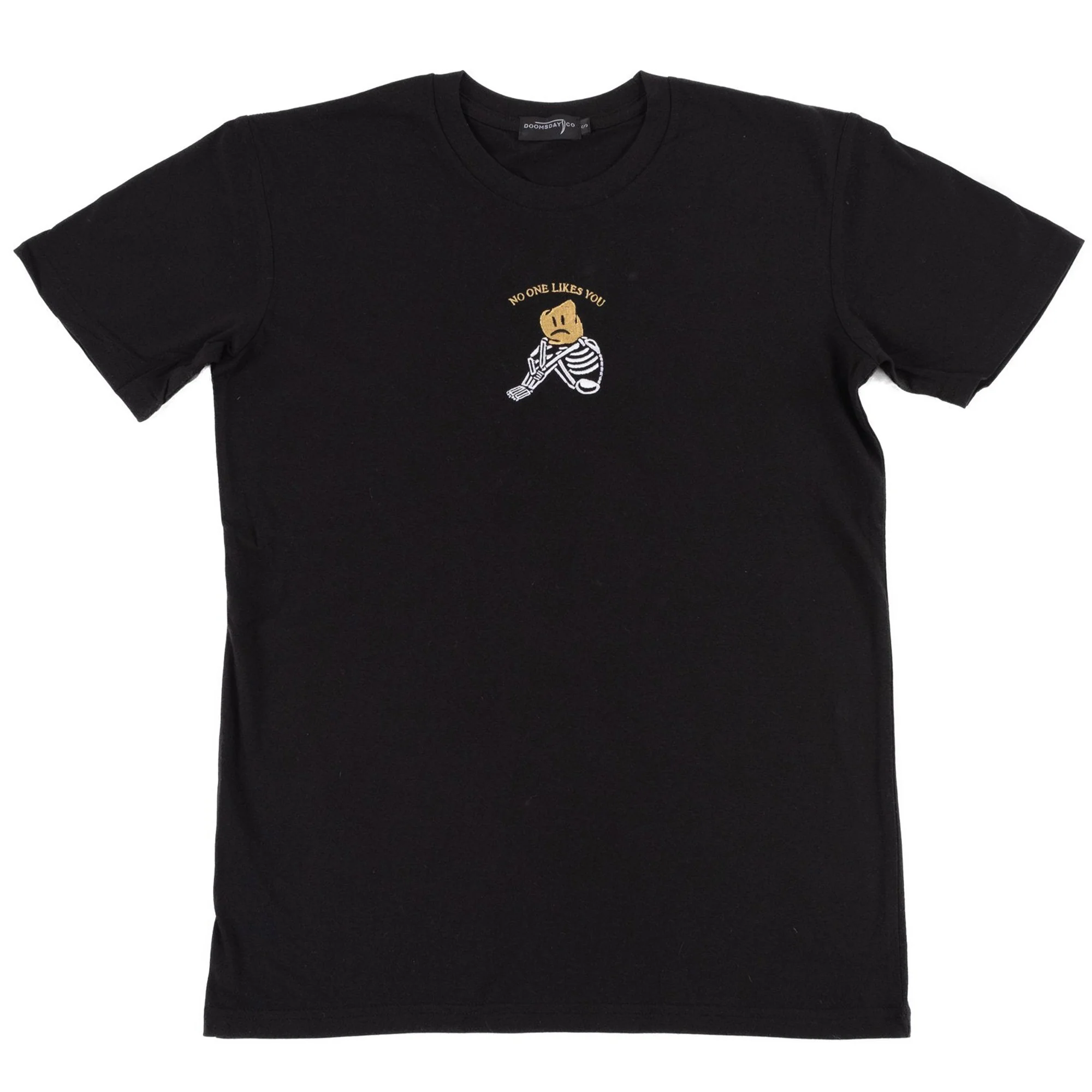 No One Likes You Black T-shirt - Image 3