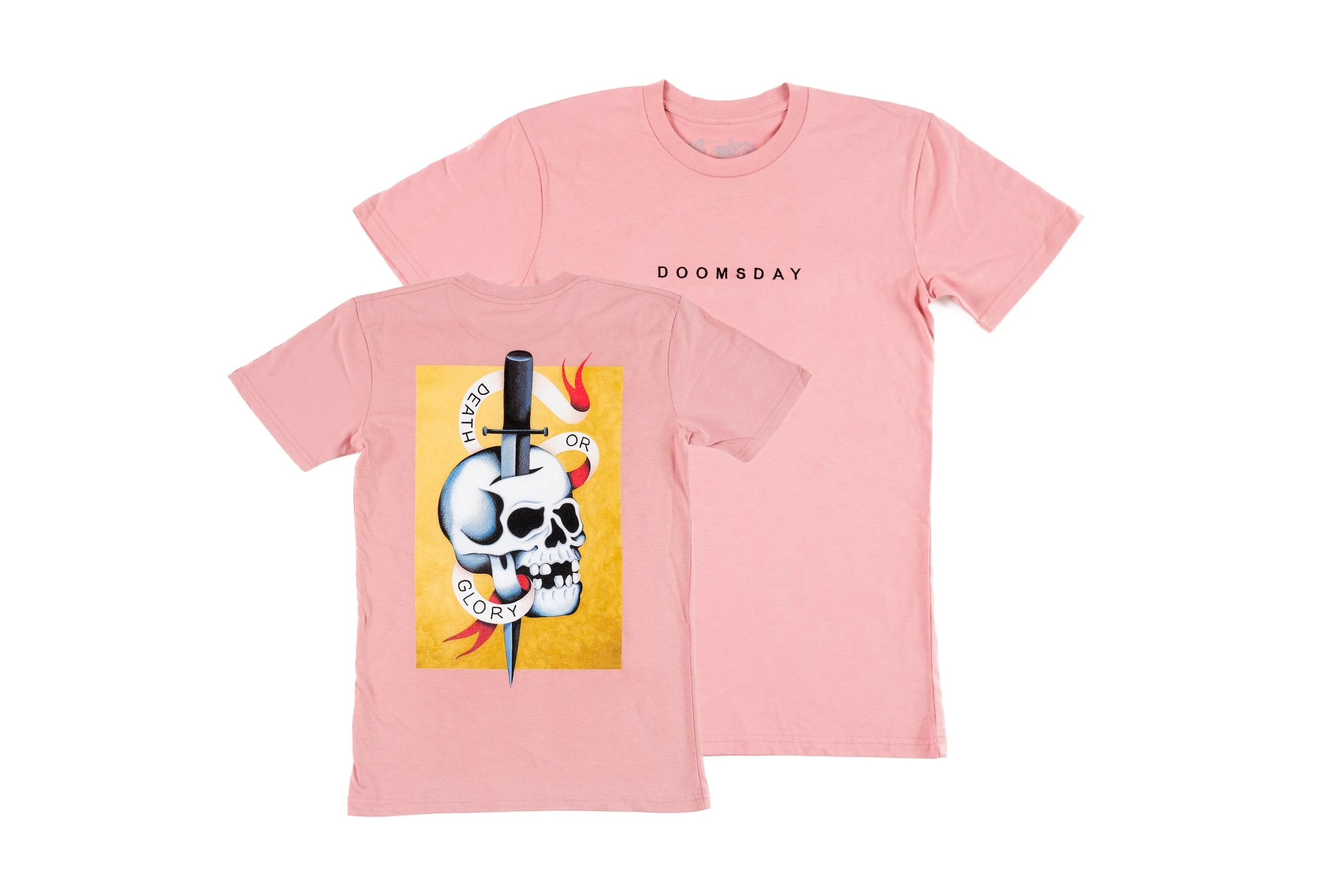 Pain1666 Death or Glory Rose T-shirt - Image 3