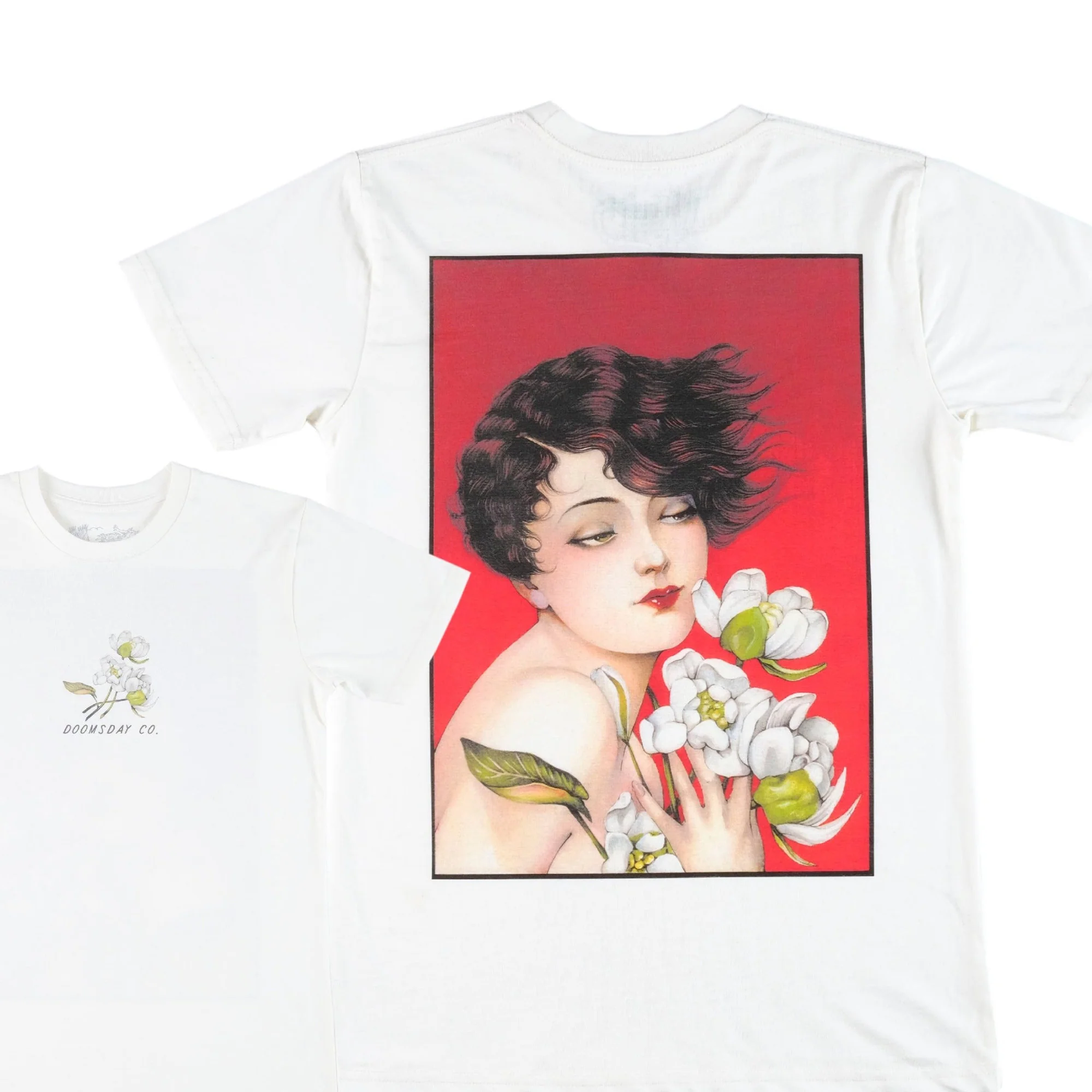 Pain1666 Flower Girl Off-White T-Shirt - Image 3