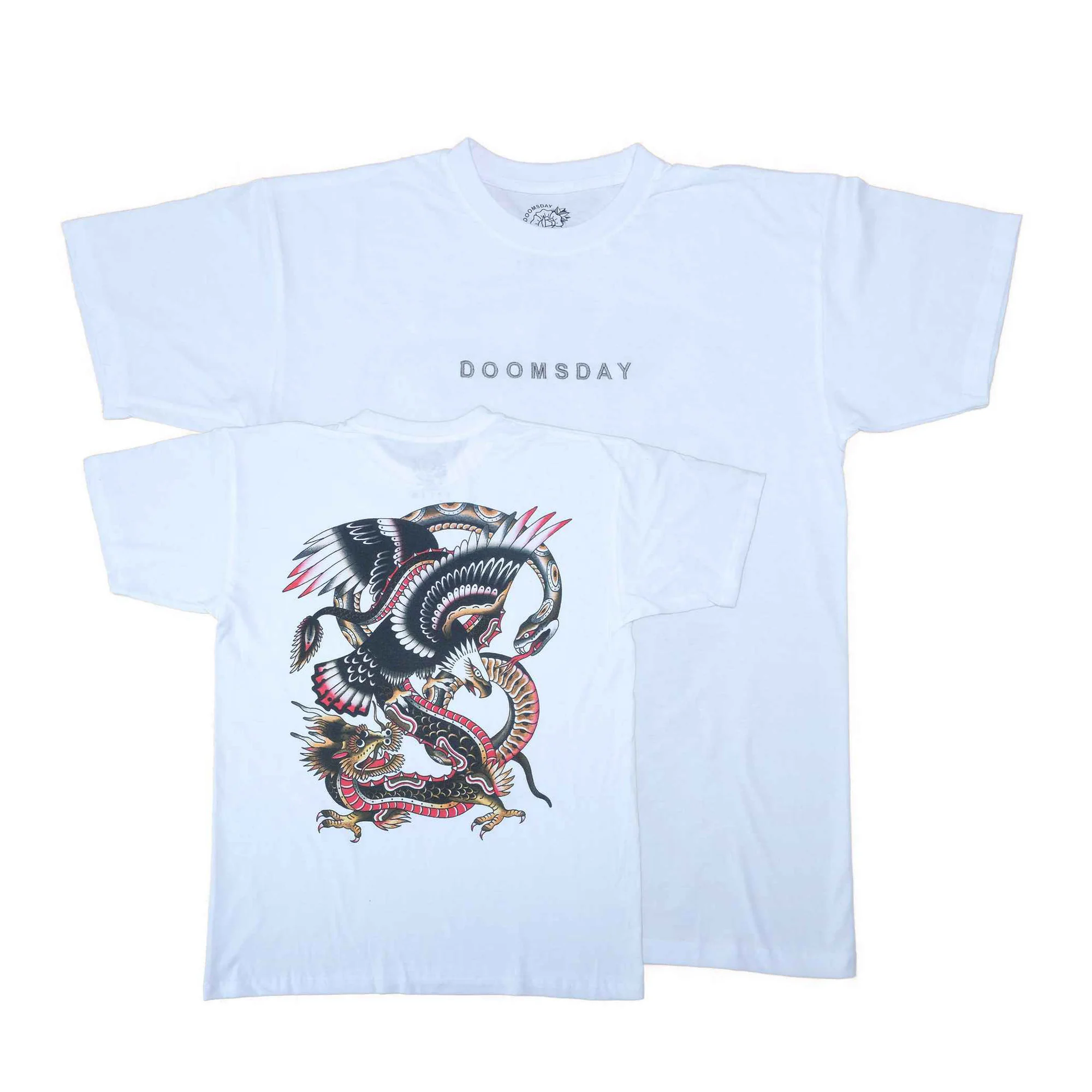 Battle Royal T-Shirt - White - Image 3