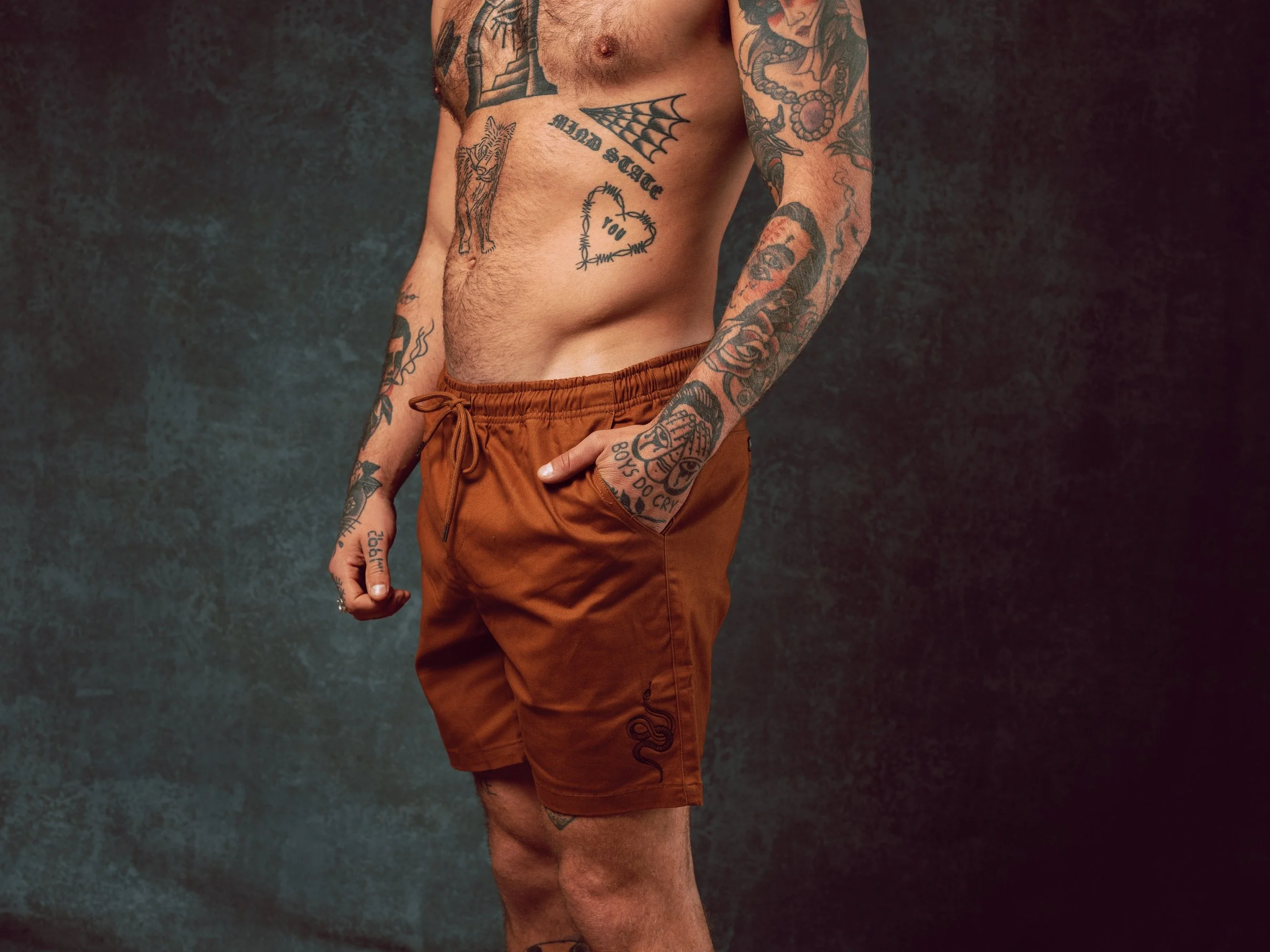 Clay Snake  Walk Shorts - Image 2