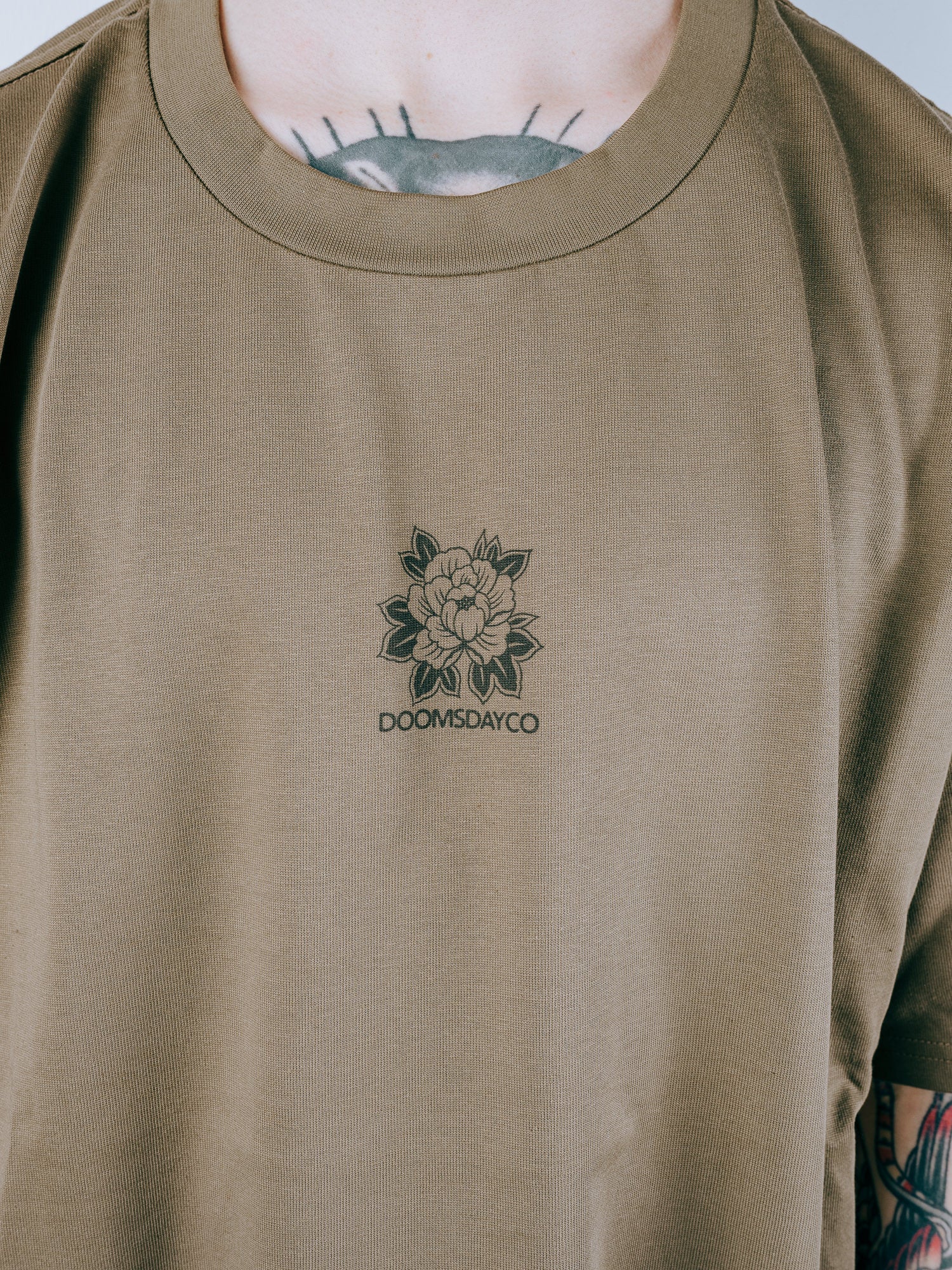 Snake Heavy T-shirt - Brown - Image 3