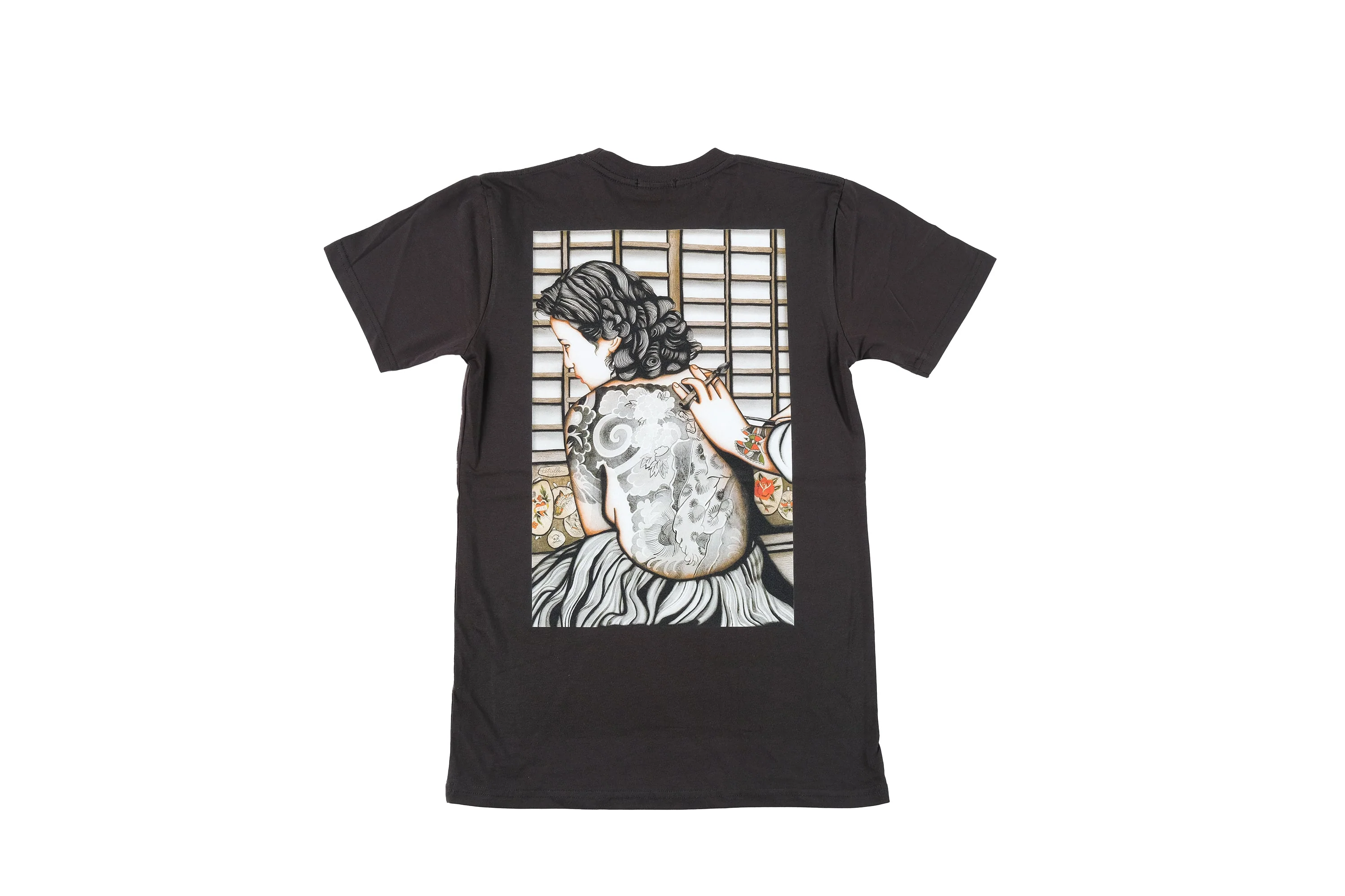 Veronica Donna Di Spalle Coal T-shirt - Image 3
